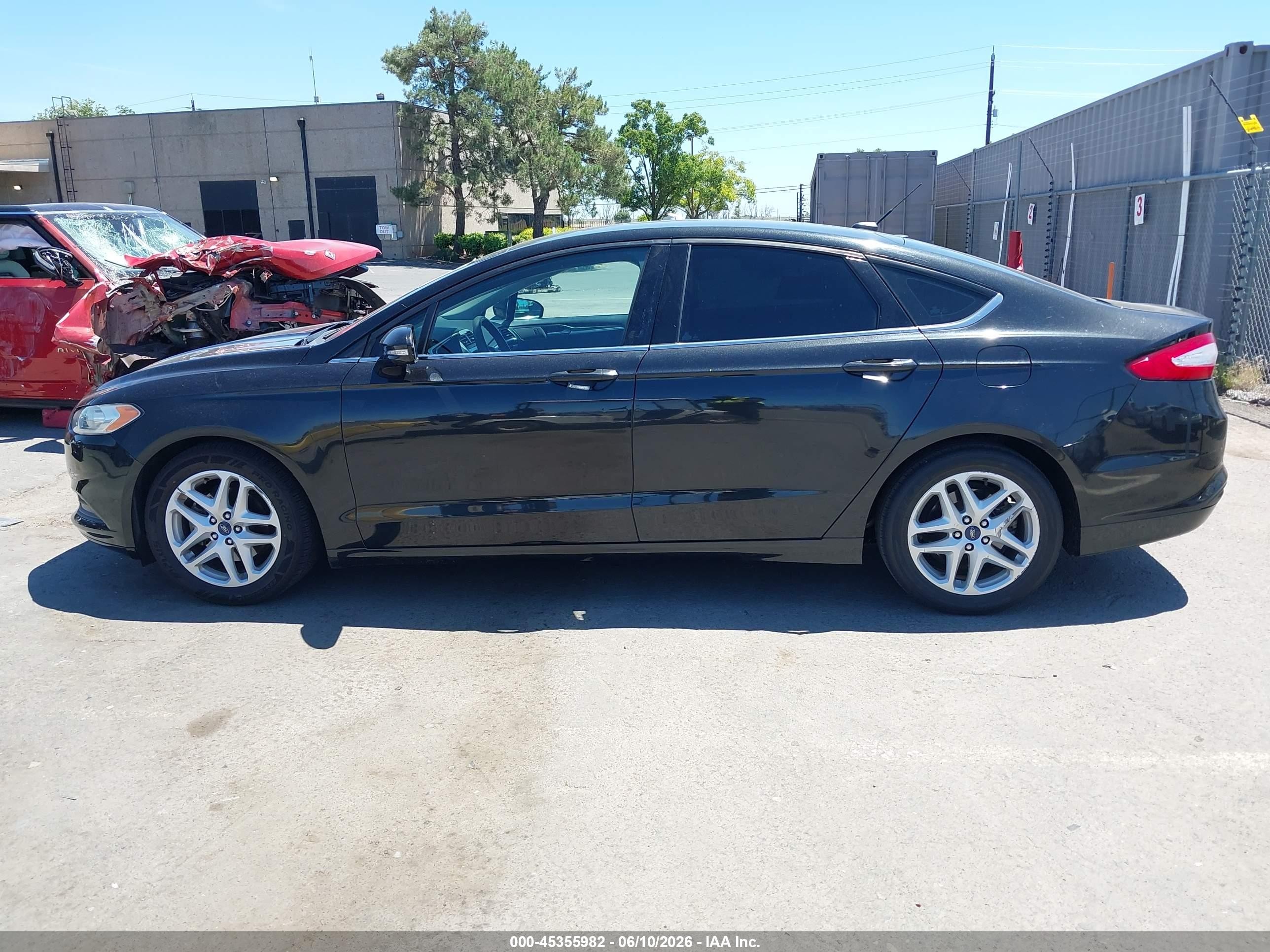 2015 Ford Fusion Se Black vin: 3FA6P0HD4FR281554