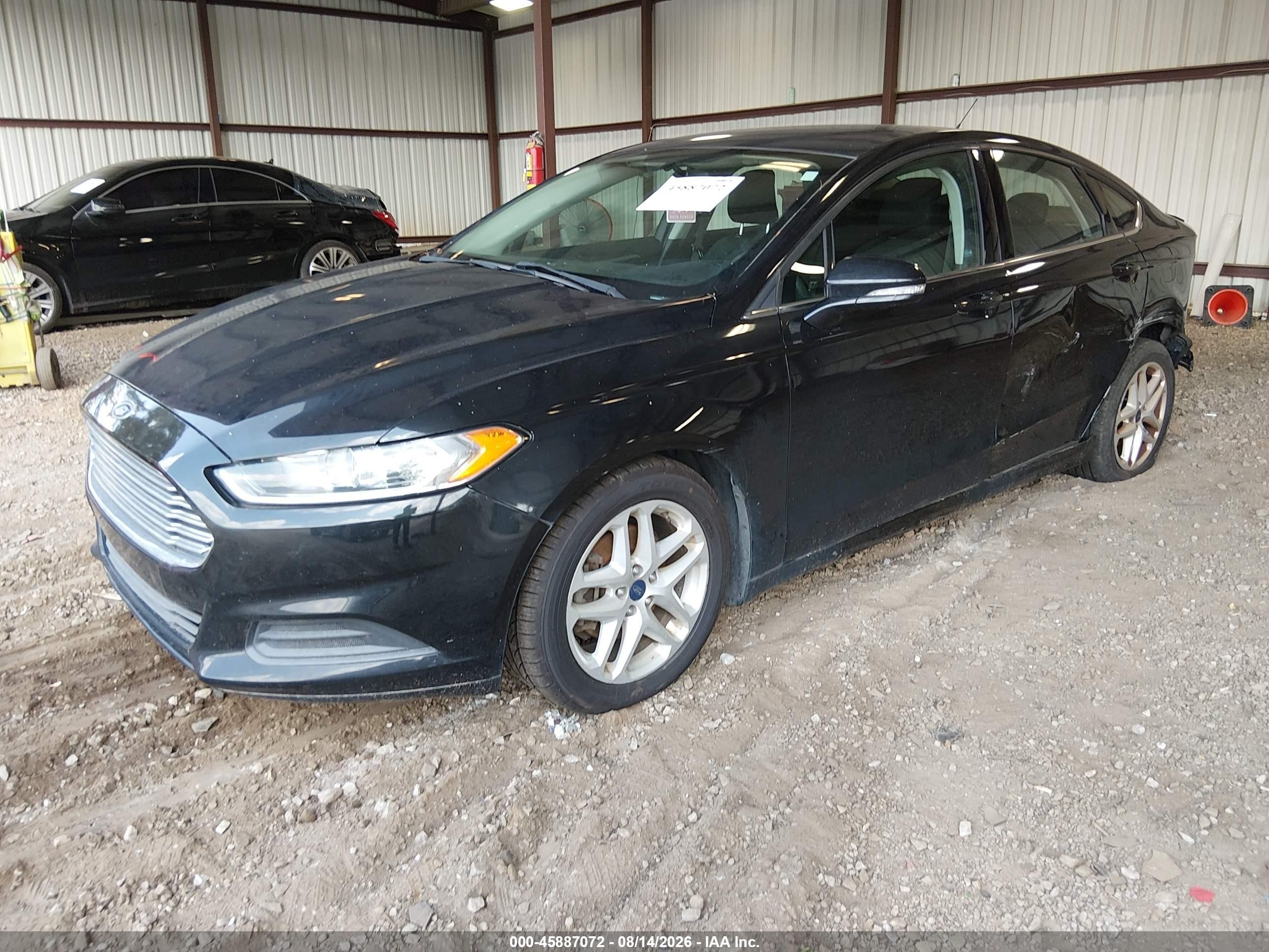 2015 Ford Fusion Se Black vin: 3FA6P0HD4FR291131