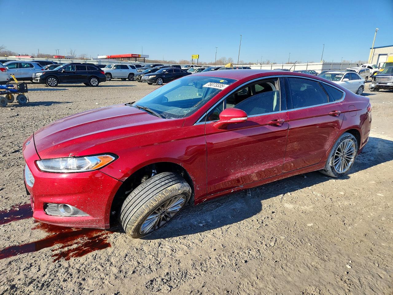 2015 Ford Fusion Se Red vin: 3FA6P0HD4FR302063