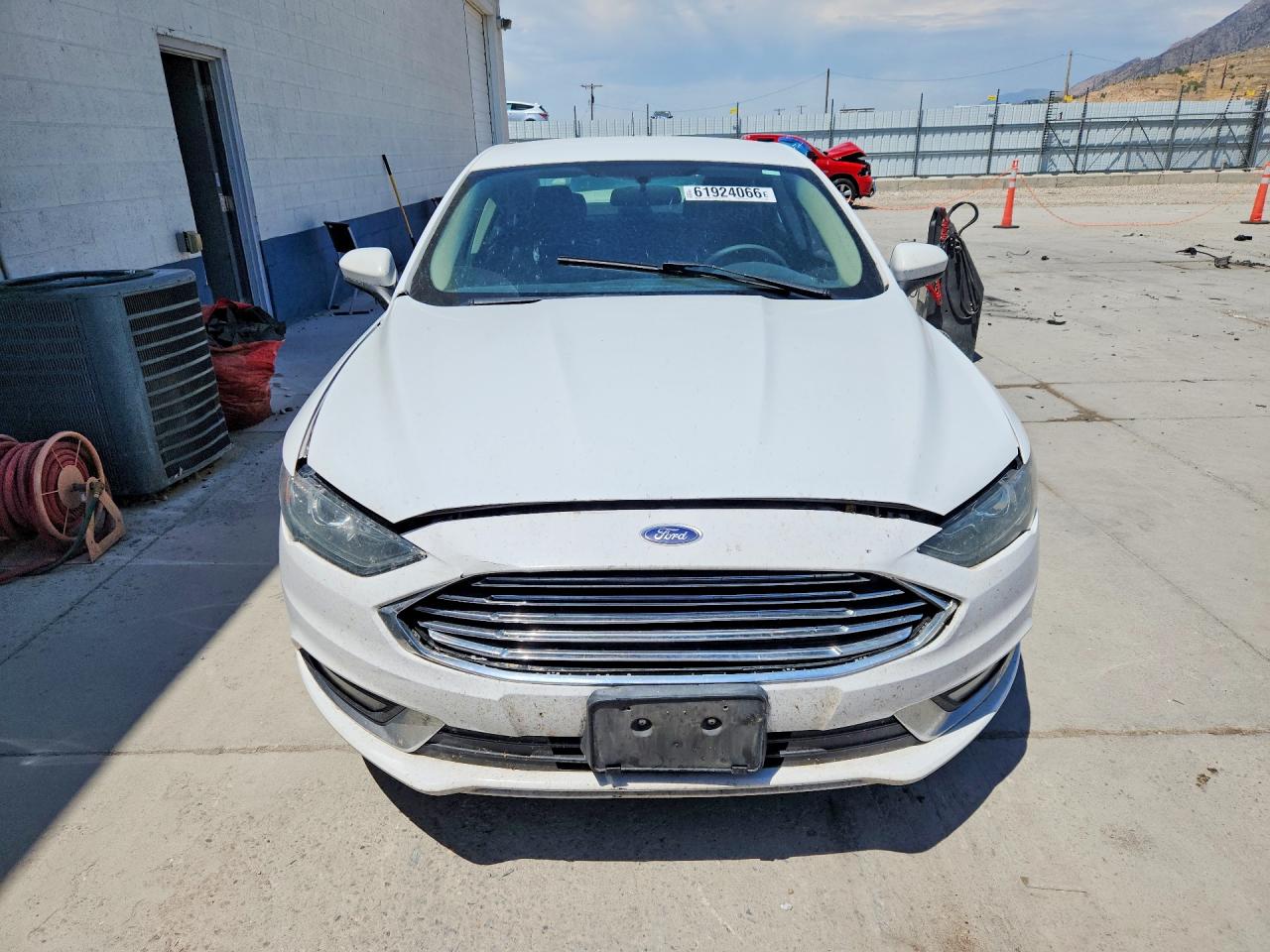 2017 Ford Fusion Se White vin: 3FA6P0HD4HR207280