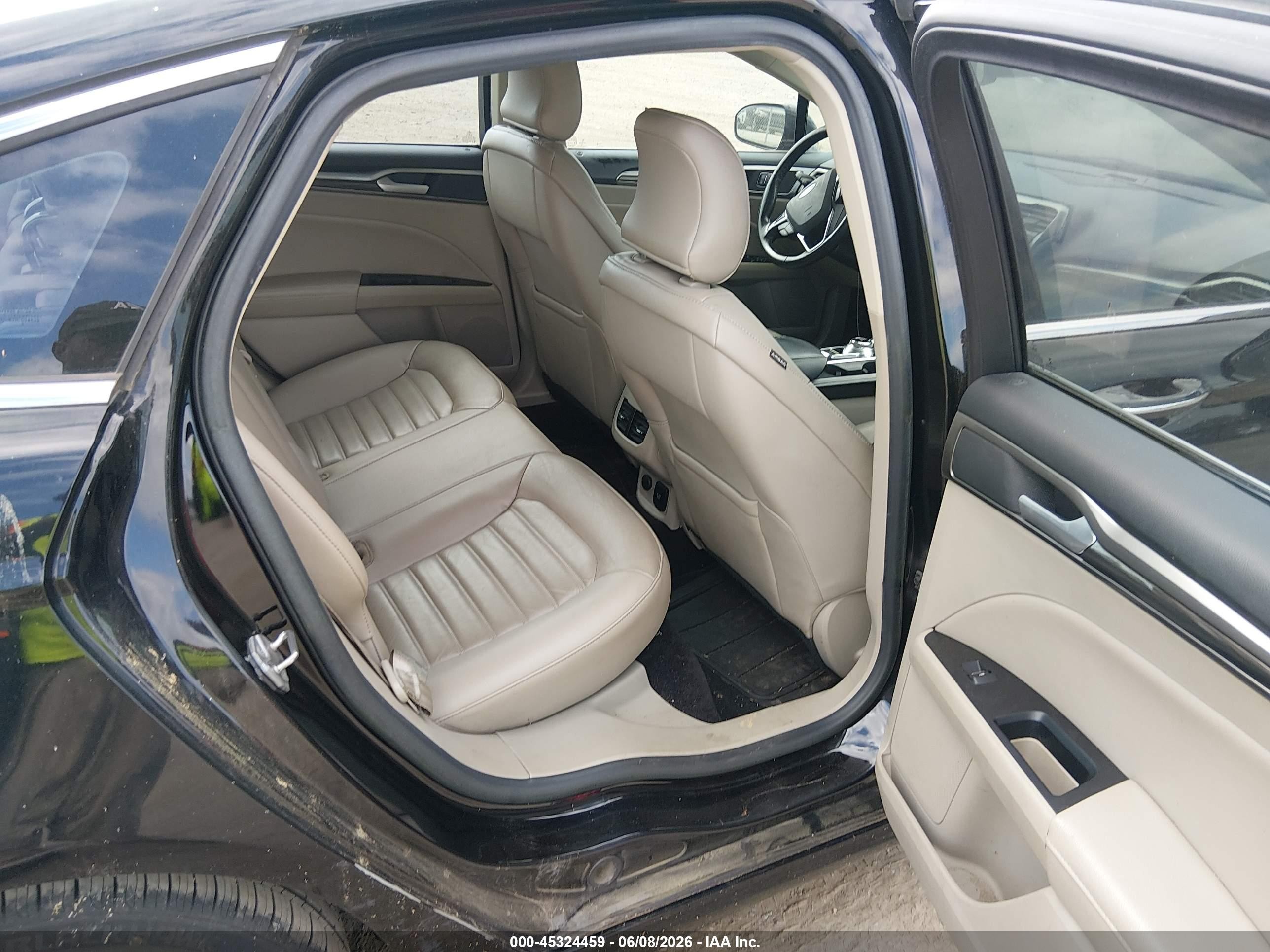 2017 Ford Fusion Se Black vin: 3FA6P0HD4HR245074