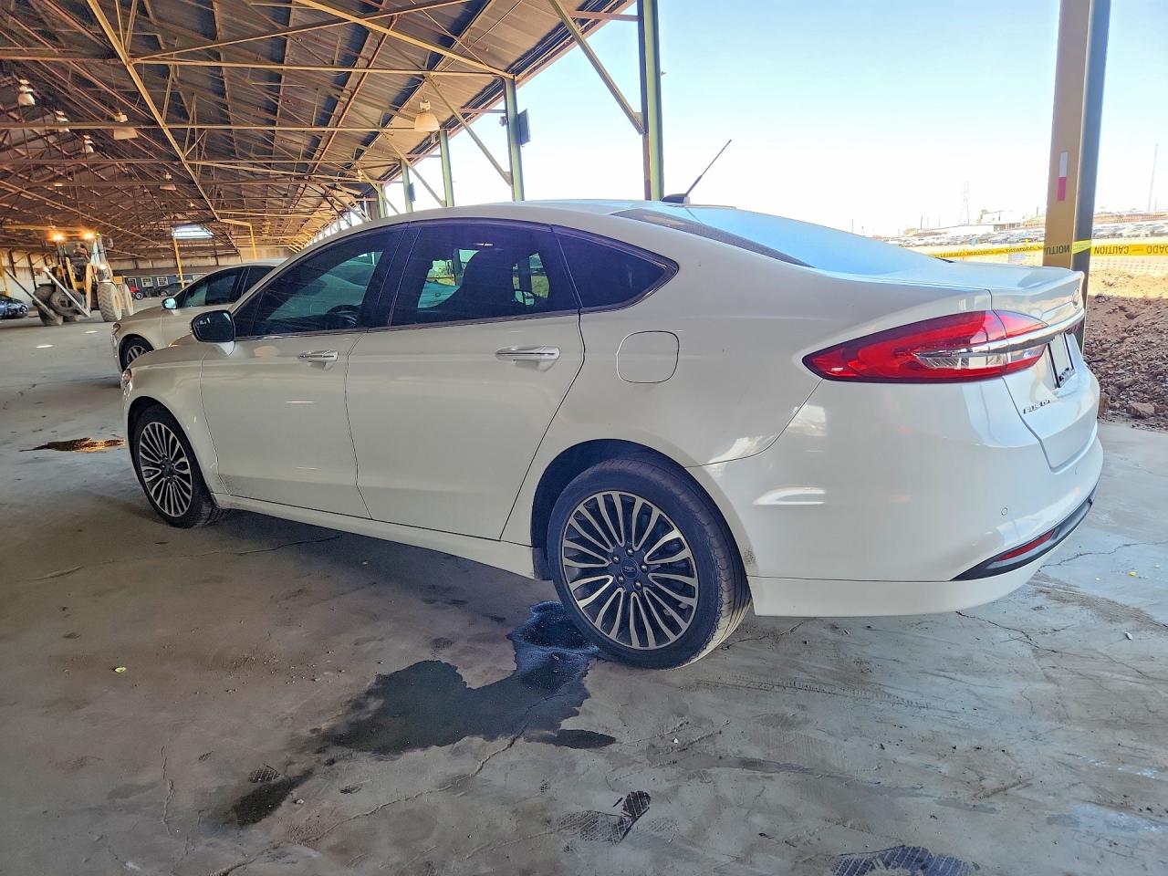 2018 Ford Fusion Se White vin: 3FA6P0HD4JR240799