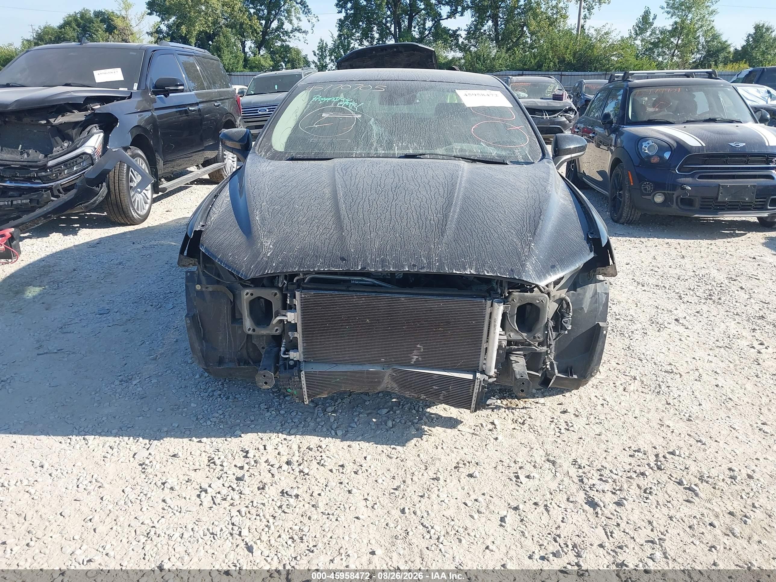2019 Ford Fusion Se Black vin: 3FA6P0HD4KR130269