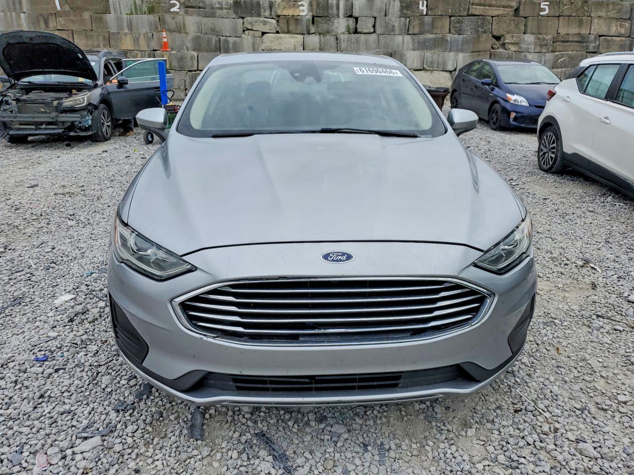 2020 Ford Fusion Se Серебряный vin: 3FA6P0HD4LR172569