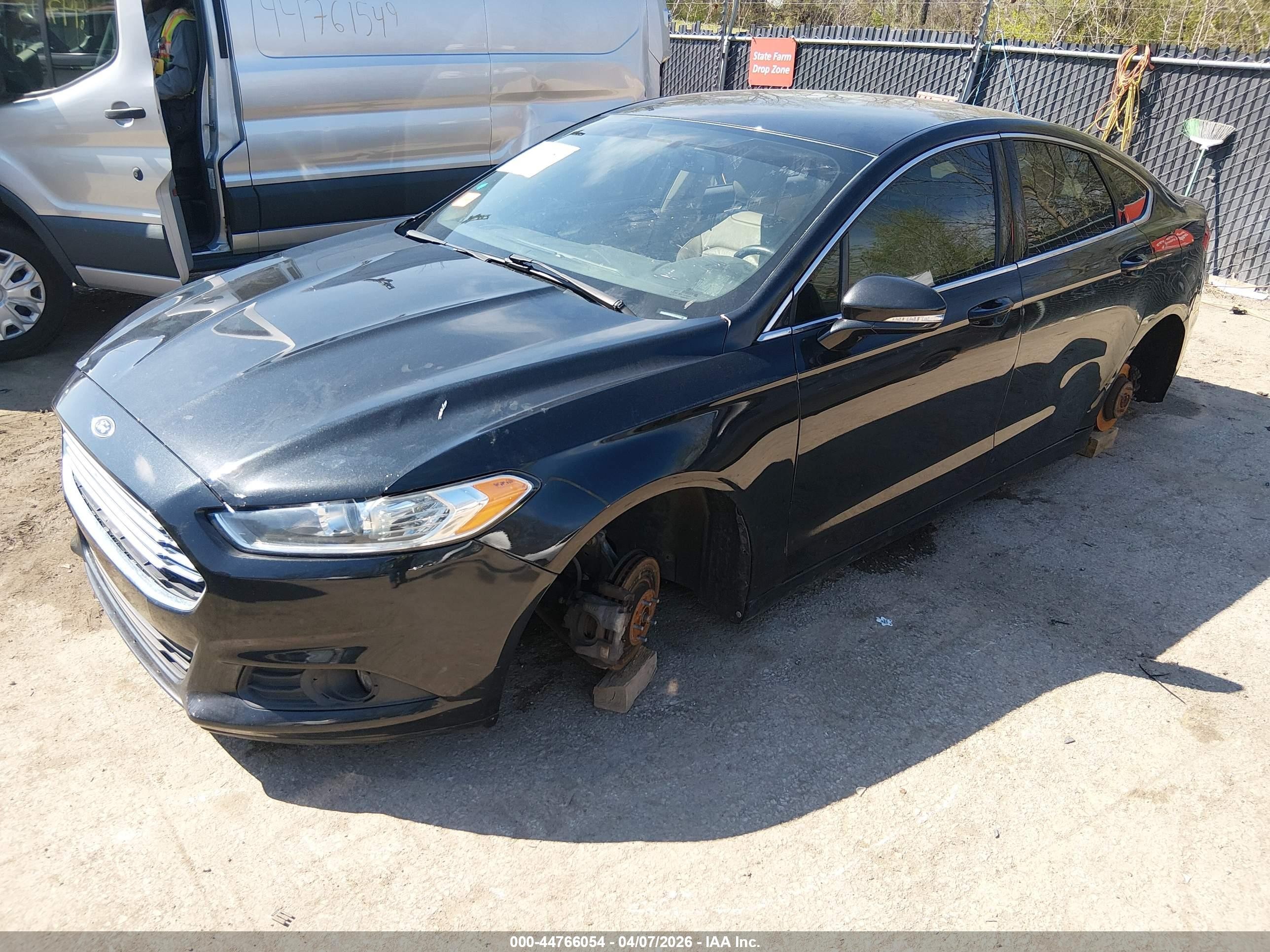 2014 Ford Fusion Se Black vin: 3FA6P0HD5ER185012