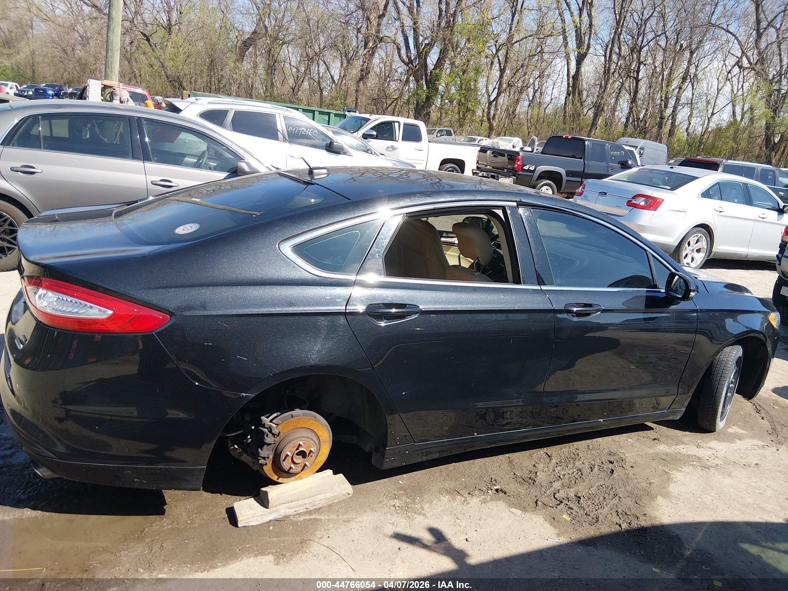 2014 Ford Fusion Se Black vin: 3FA6P0HD5ER185012