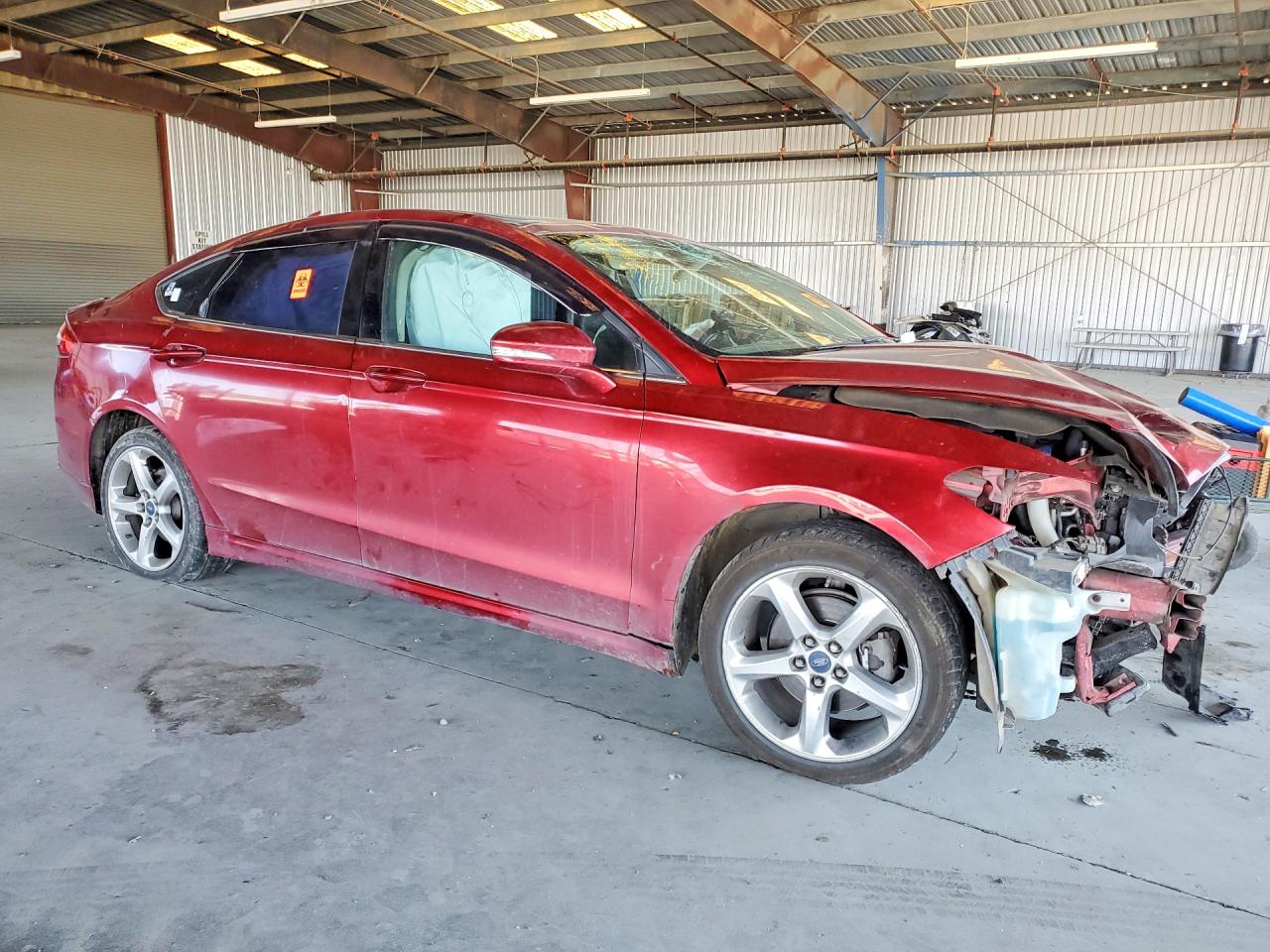 2014 Ford Fusion Se Red vin: 3FA6P0HD5ER186256