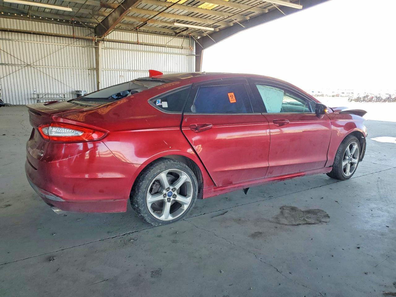 2014 Ford Fusion Se Red vin: 3FA6P0HD5ER186256