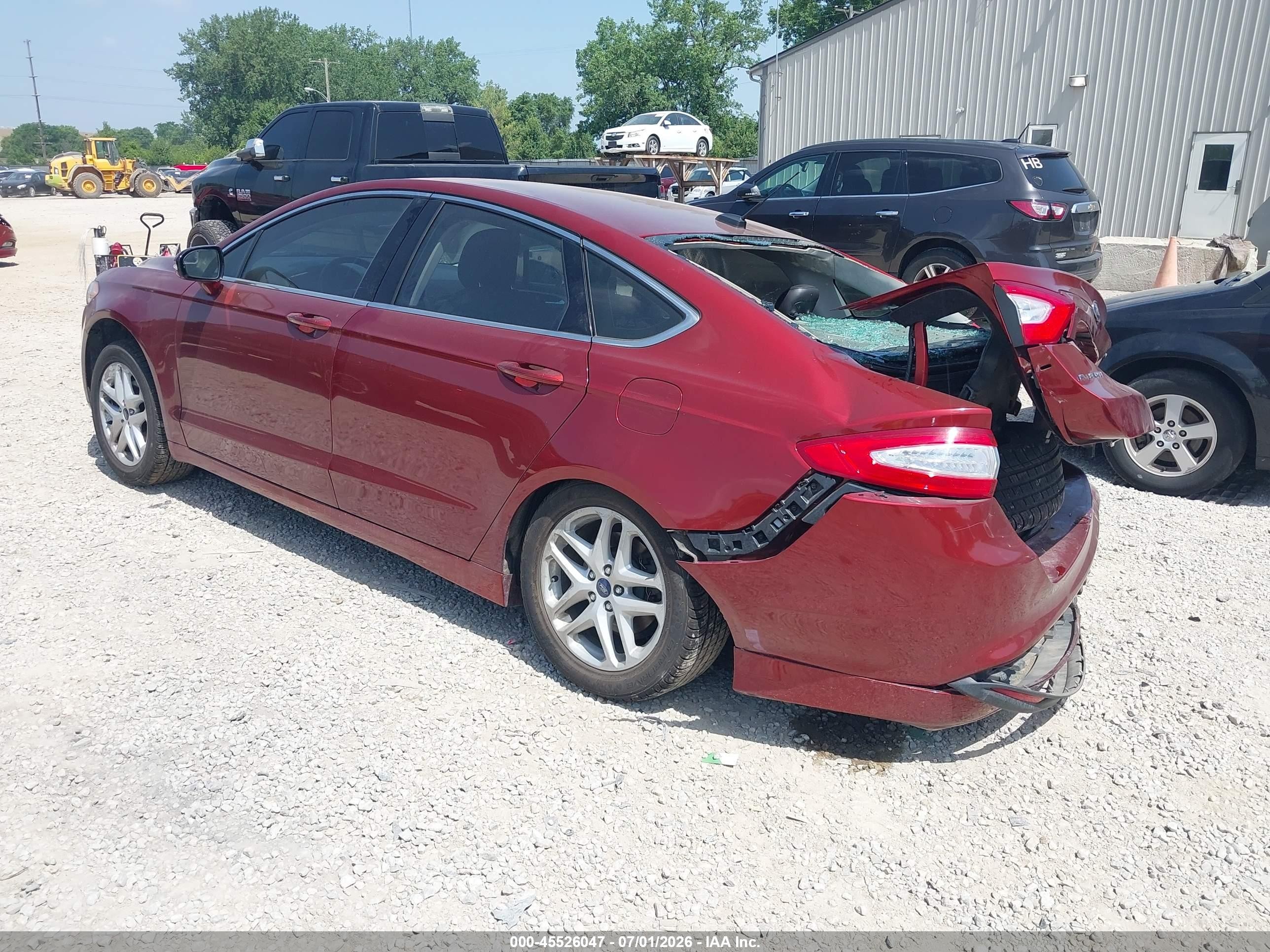 2014 Ford Fusion Se Maroon vin: 3FA6P0HD5ER211334