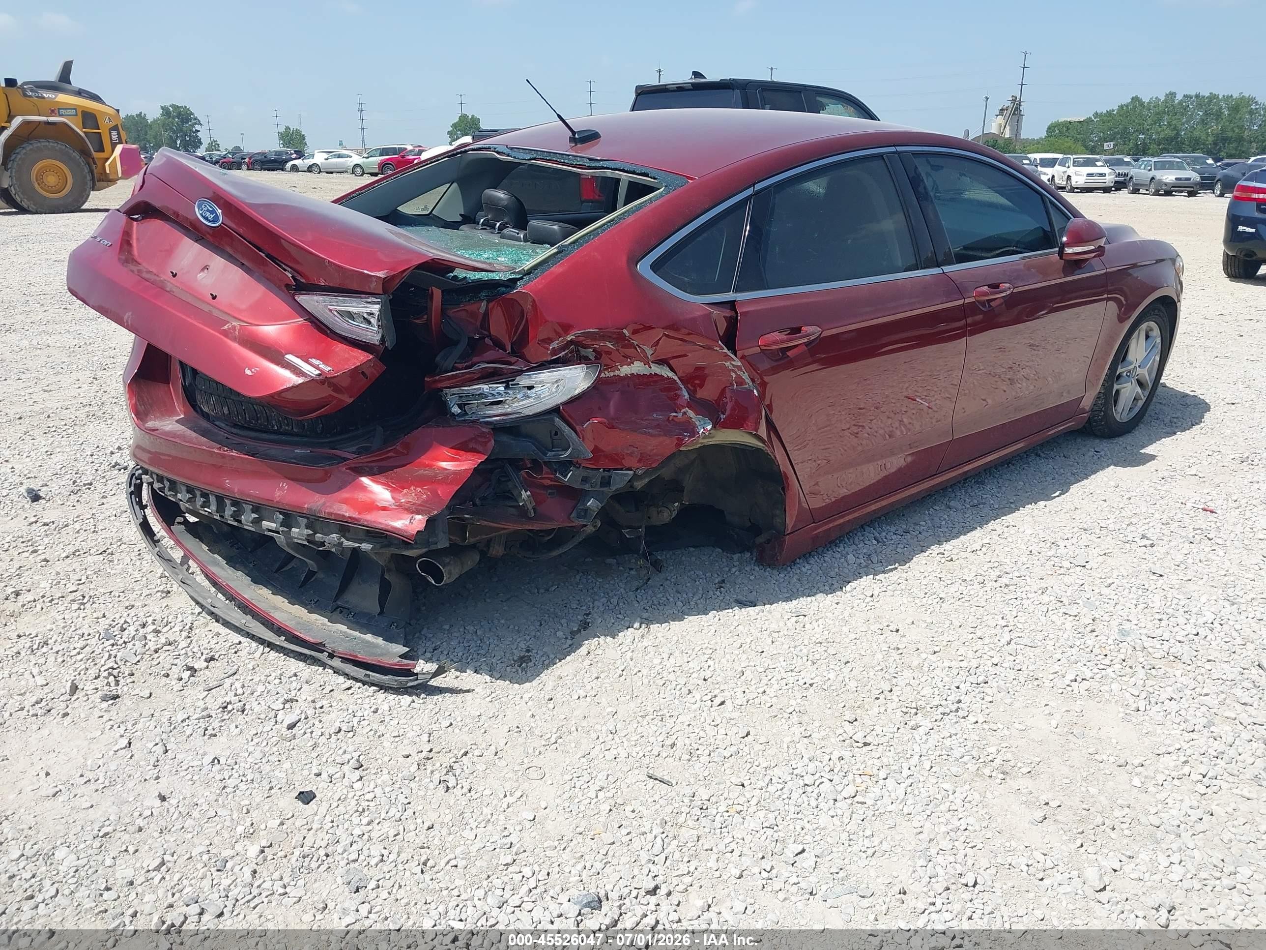 2014 Ford Fusion Se Maroon vin: 3FA6P0HD5ER211334
