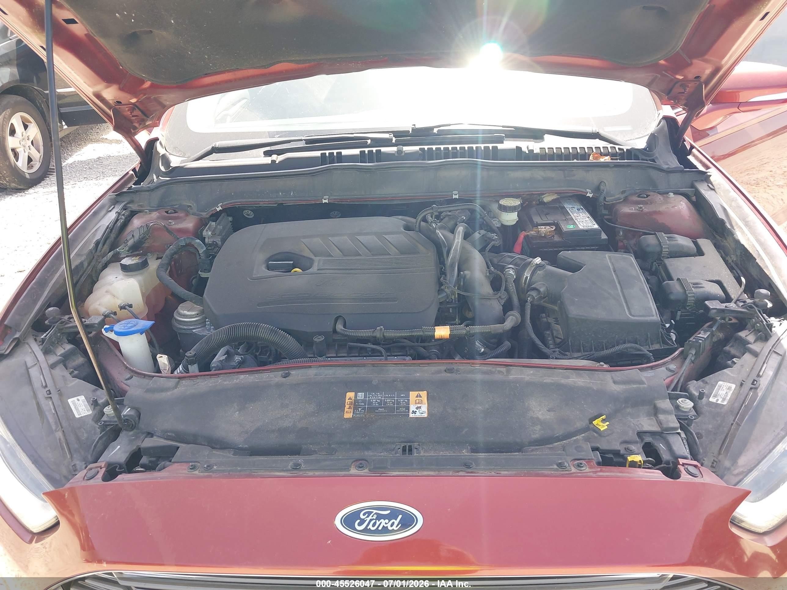 2014 Ford Fusion Se Maroon vin: 3FA6P0HD5ER211334
