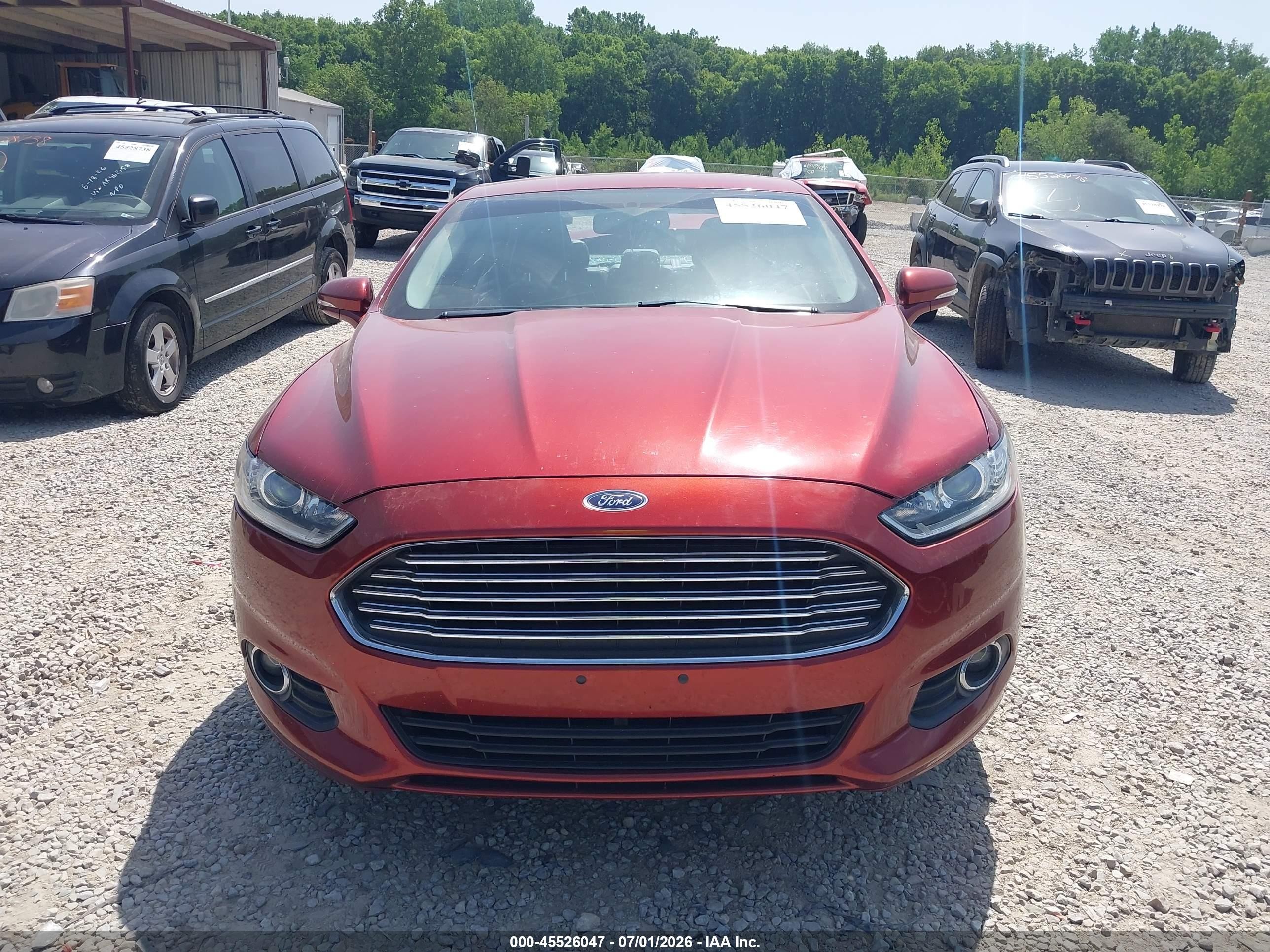 2014 Ford Fusion Se Maroon vin: 3FA6P0HD5ER211334
