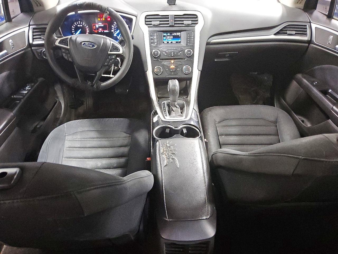 2014 Ford Fusion Se Blue vin: 3FA6P0HD5ER217117