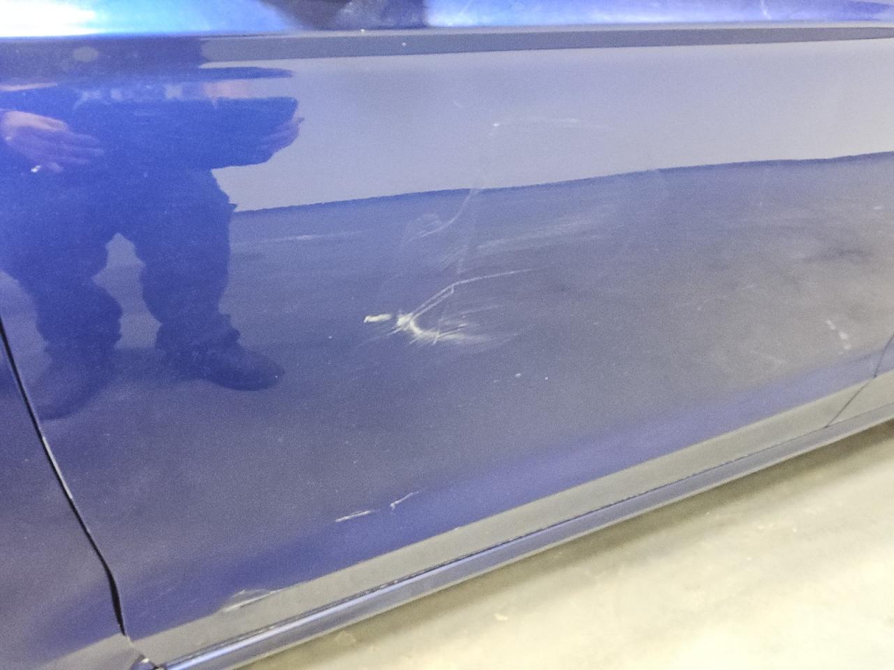 2014 Ford Fusion Se Blue vin: 3FA6P0HD5ER217117 Damage: Left Front Door, Dent(S) W/ Paint Dmg, 2 To 3 Inches