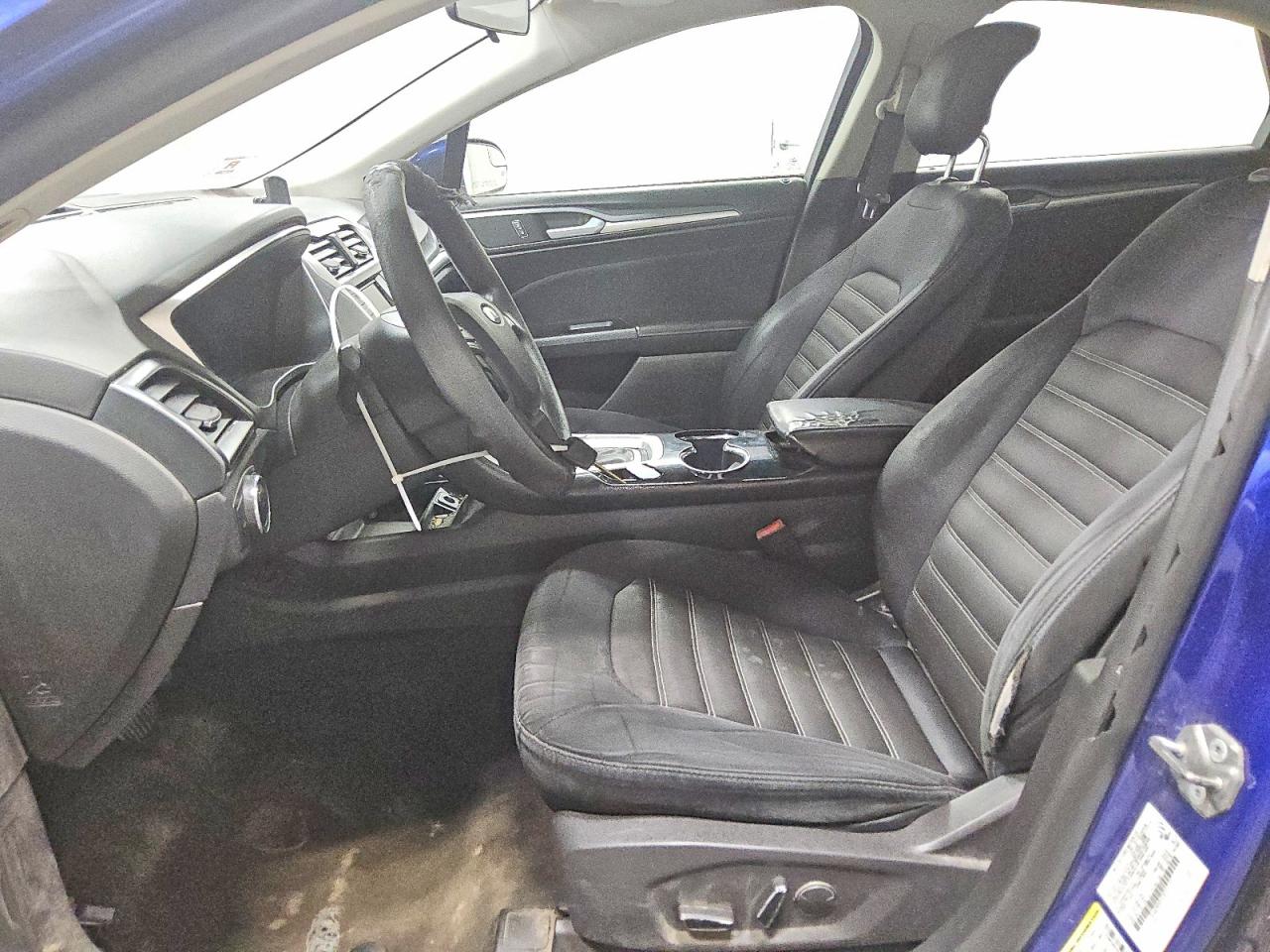2014 Ford Fusion Se Blue vin: 3FA6P0HD5ER217117