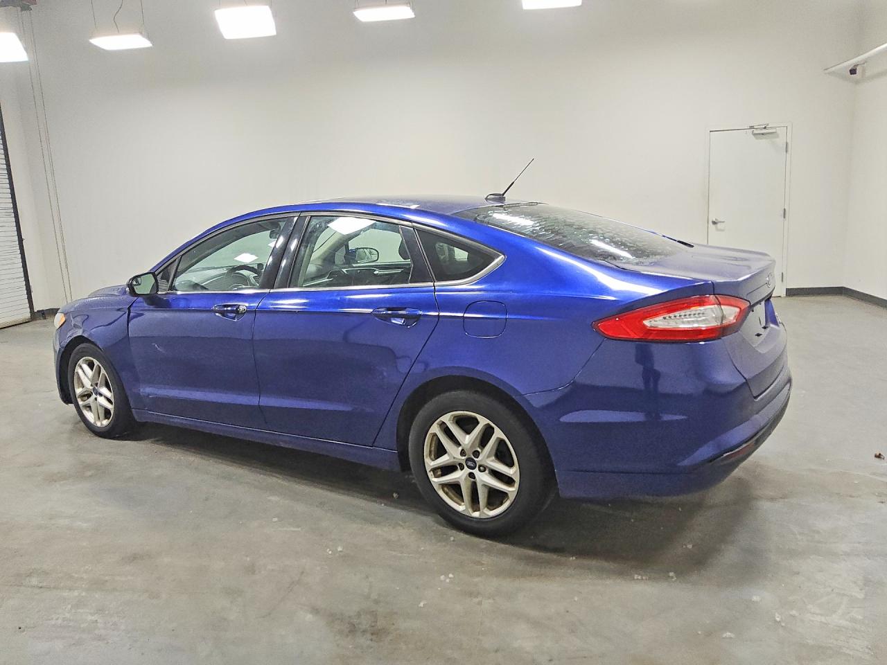 2014 Ford Fusion Se Blue vin: 3FA6P0HD5ER217117