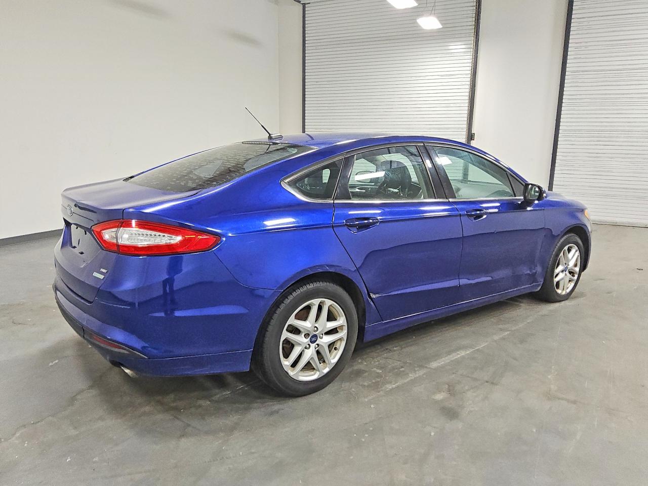 2014 Ford Fusion Se Blue vin: 3FA6P0HD5ER217117