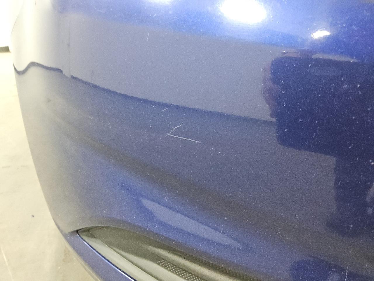 2014 Ford Fusion Se Blue vin: 3FA6P0HD5ER217117 Damage: Front Bumper, Light Scratch, 1 To 2 Inches