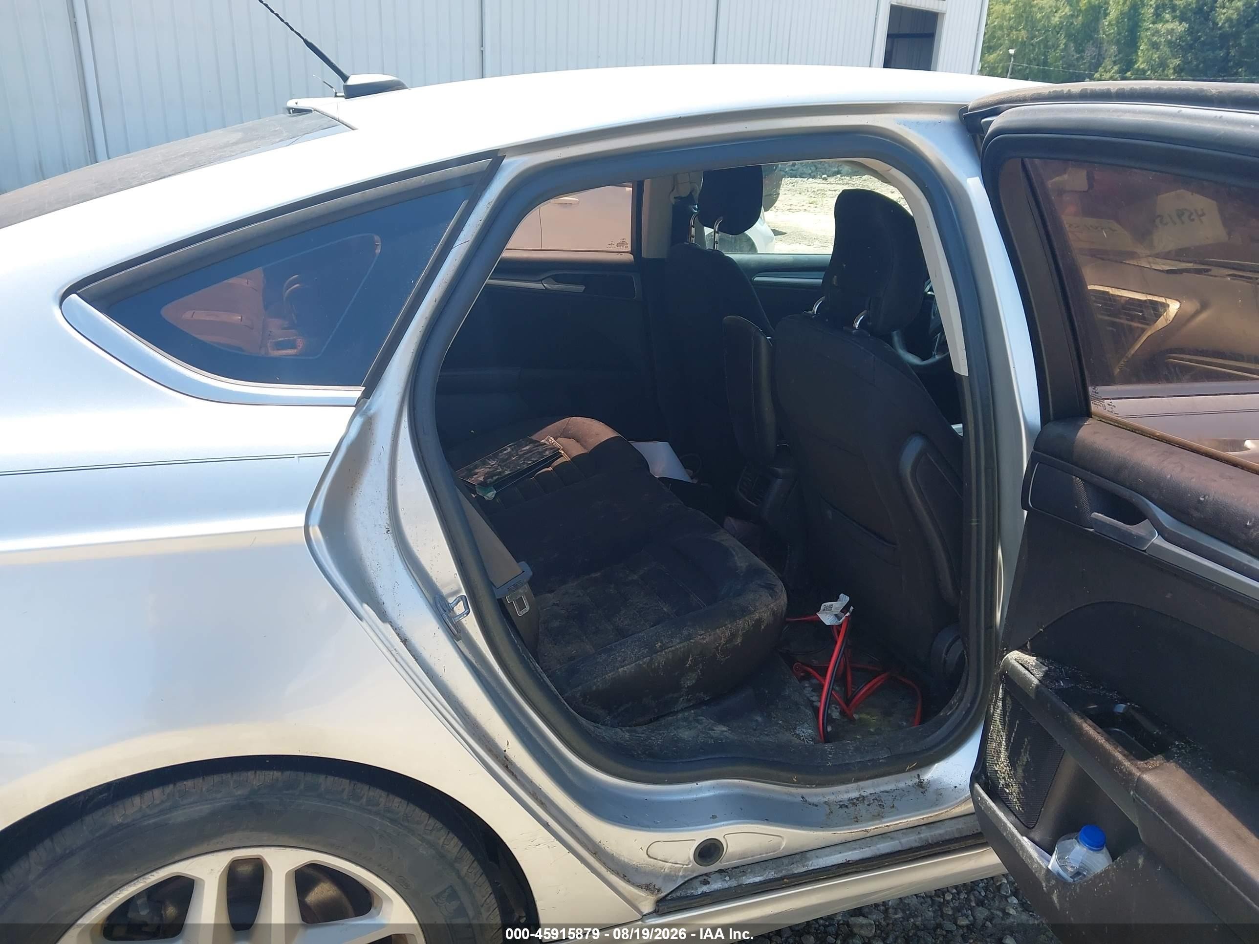 2014 Ford Fusion Se Silver vin: 3FA6P0HD5ER219756