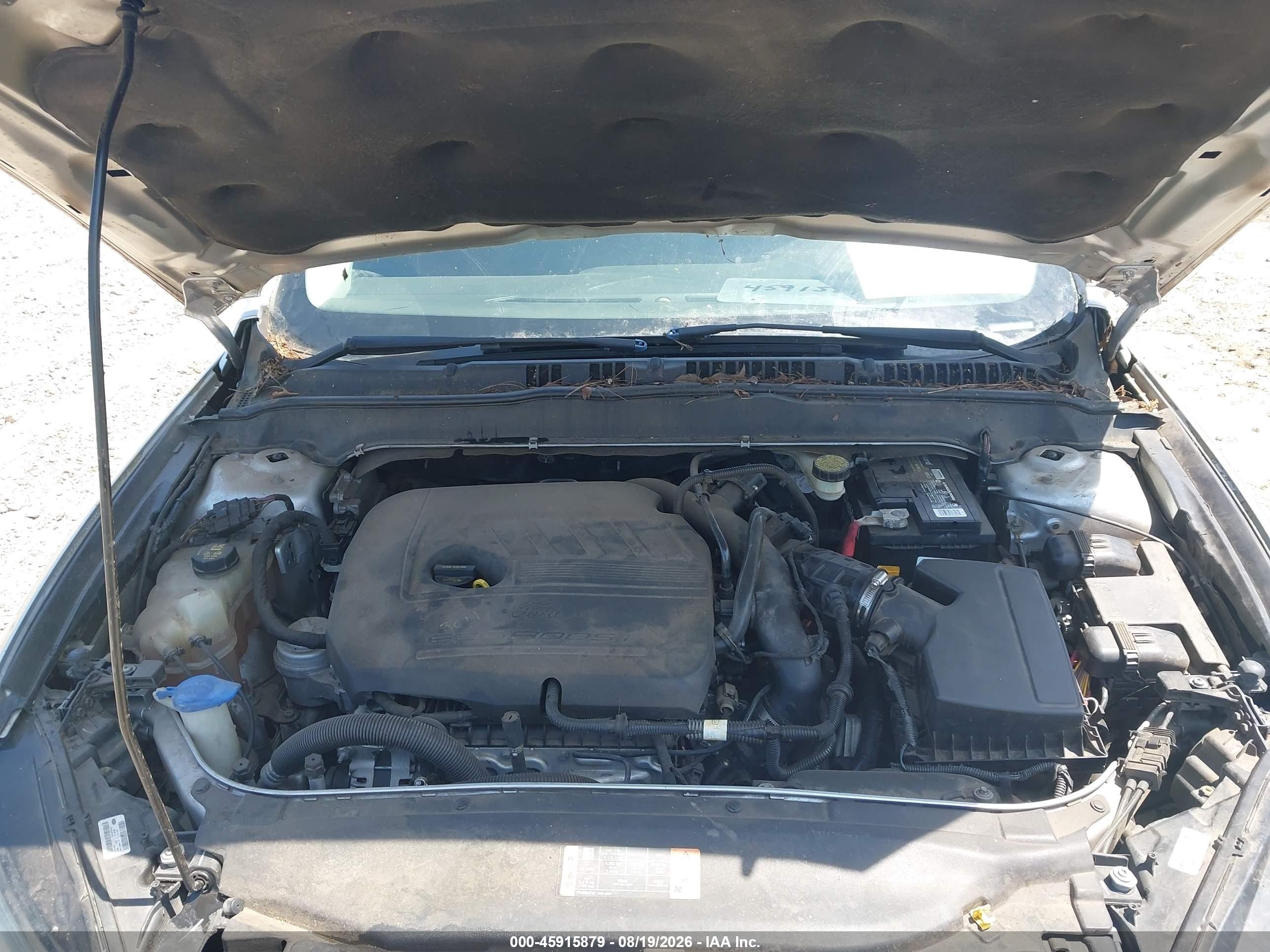 2014 Ford Fusion Se Silver vin: 3FA6P0HD5ER219756