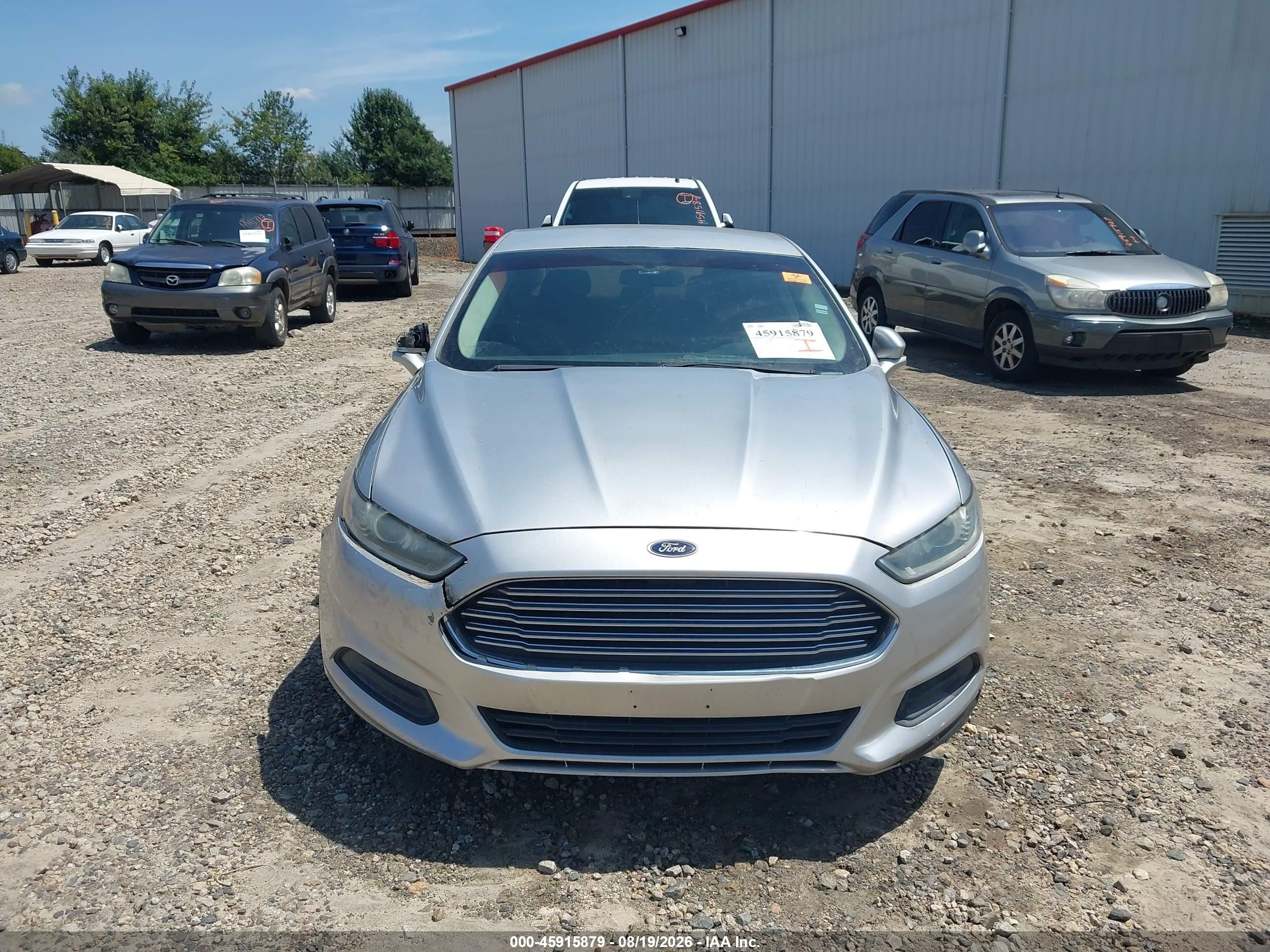 2014 Ford Fusion Se Silver vin: 3FA6P0HD5ER219756