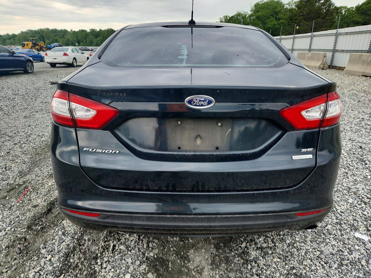 2014 Ford Fusion Se Black vin: 3FA6P0HD5ER260632