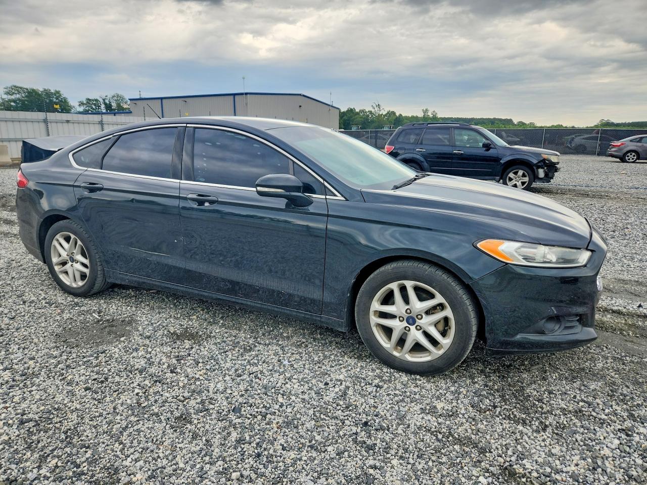 2014 Ford Fusion Se Black vin: 3FA6P0HD5ER260632