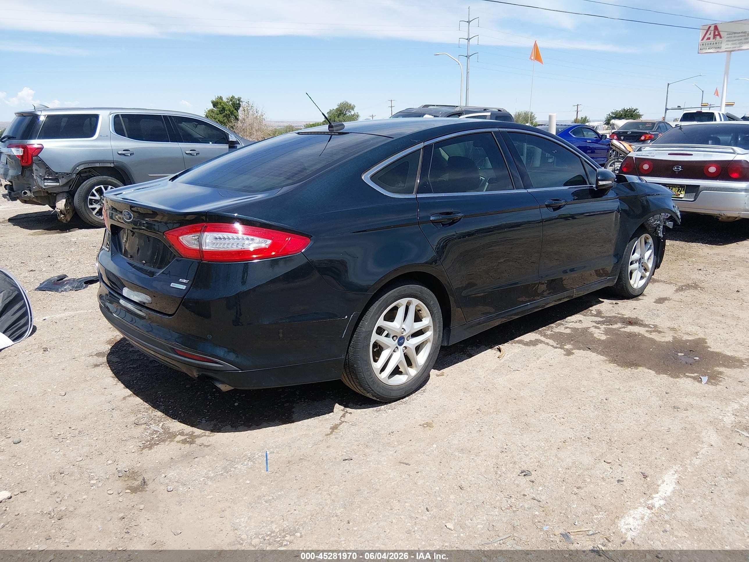 2014 Ford Fusion Se Black vin: 3FA6P0HD5ER289693
