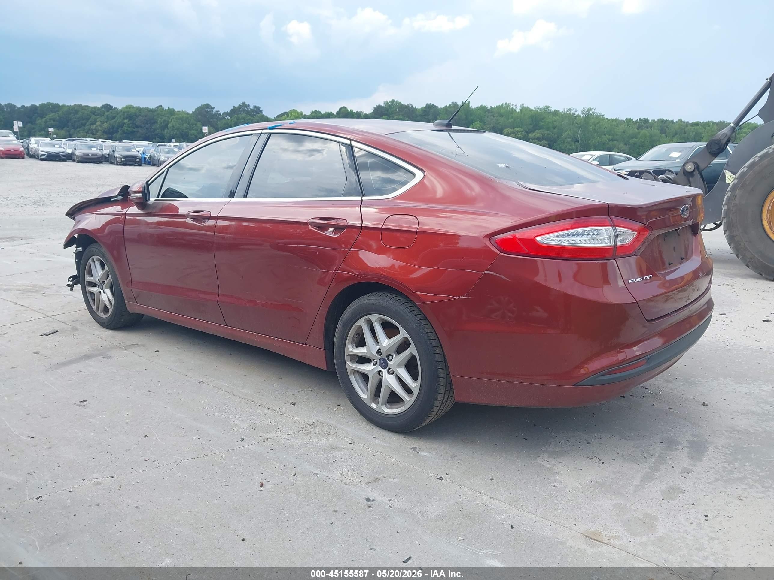 2014 Ford Fusion Se Orange vin: 3FA6P0HD5ER304970