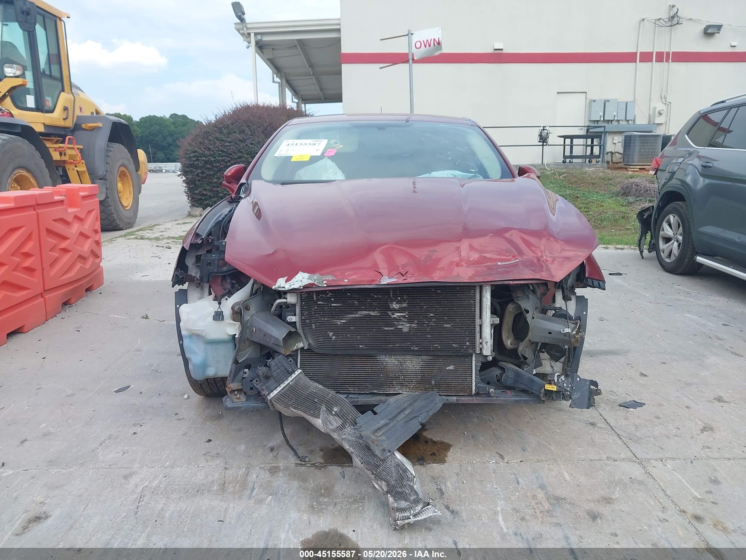 2014 Ford Fusion Se Orange vin: 3FA6P0HD5ER304970