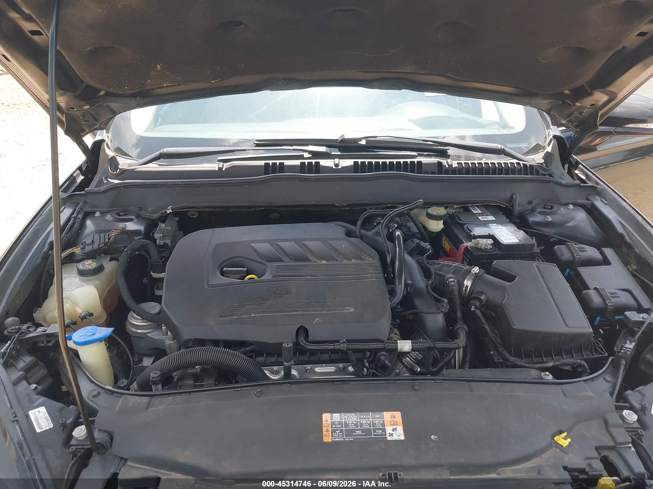 2014 Ford Fusion Se Black vin: 3FA6P0HD5ER329173