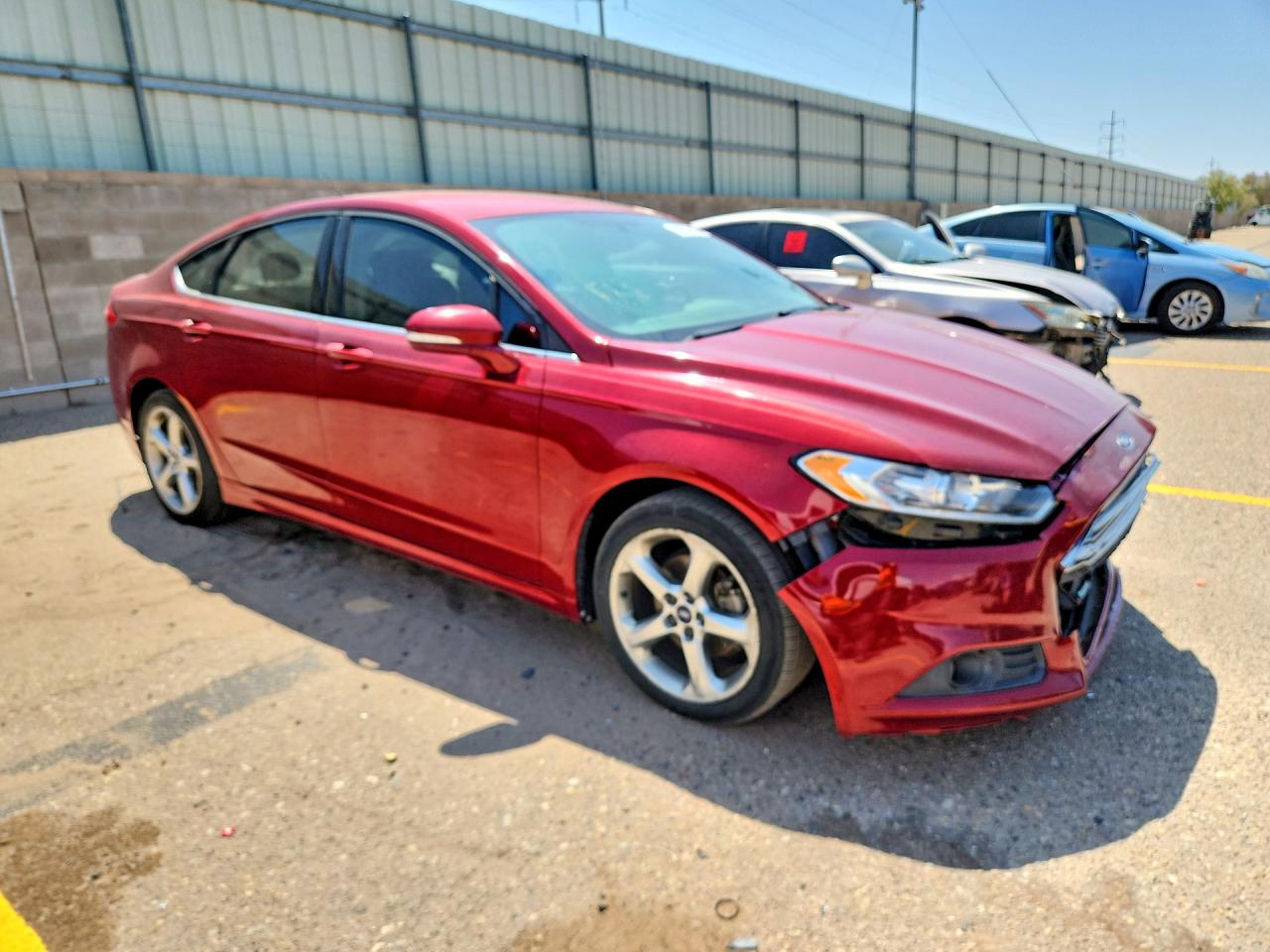 2014 Ford Fusion Se Red vin: 3FA6P0HD5ER355935