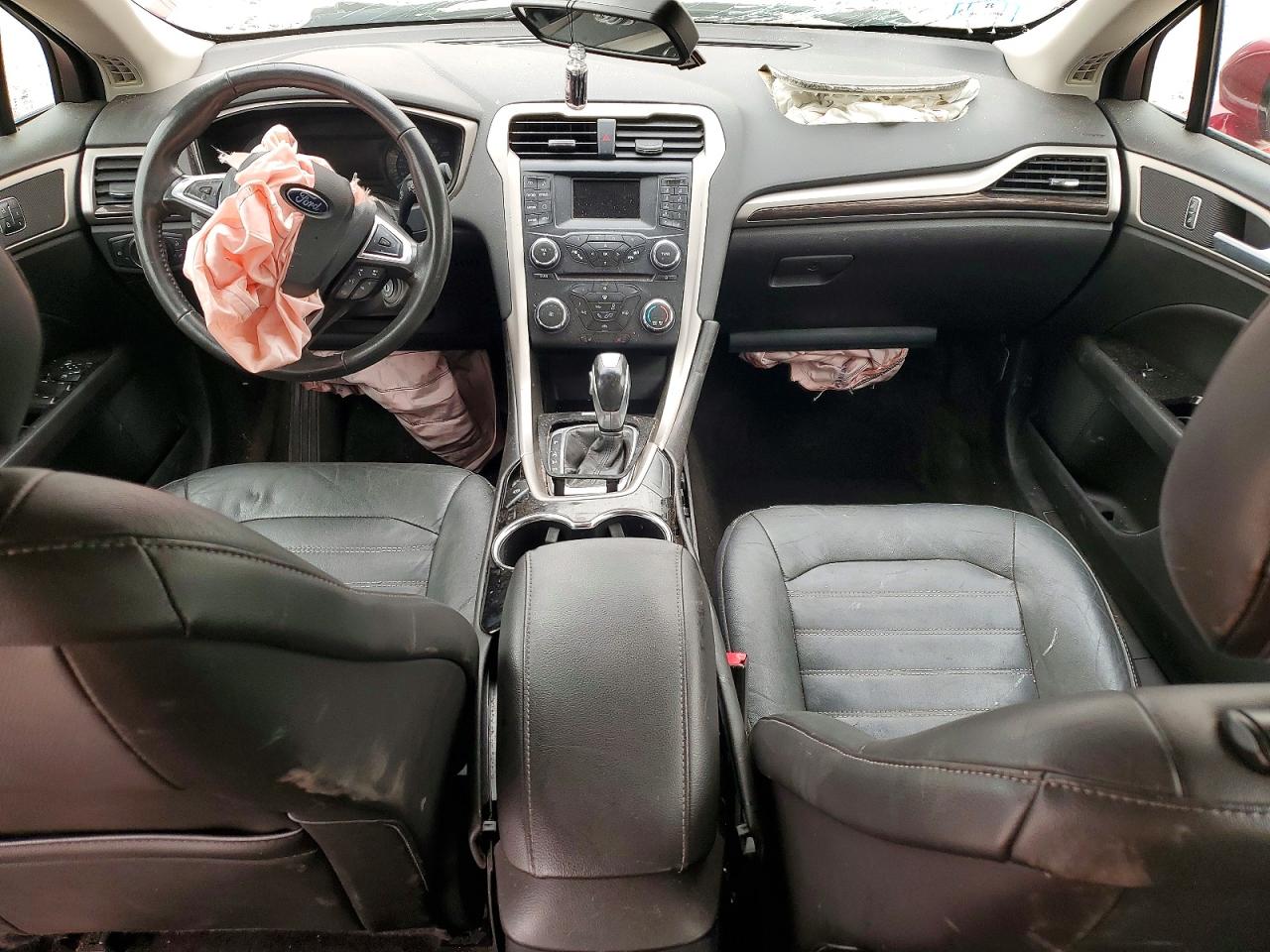 2014 Ford Fusion Se Red vin: 3FA6P0HD5ER362593