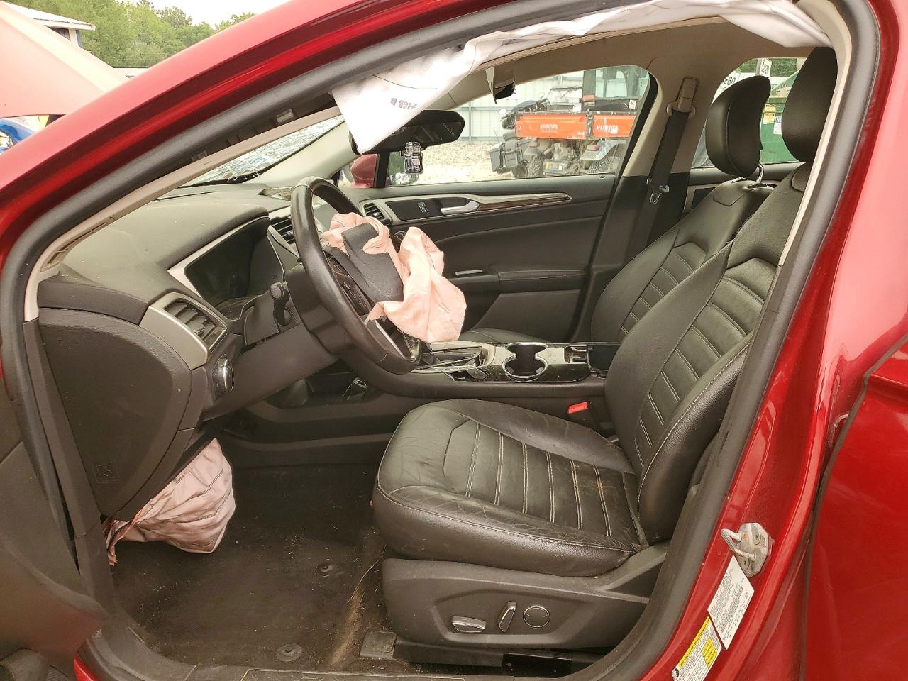2014 Ford Fusion Se Red vin: 3FA6P0HD5ER362593