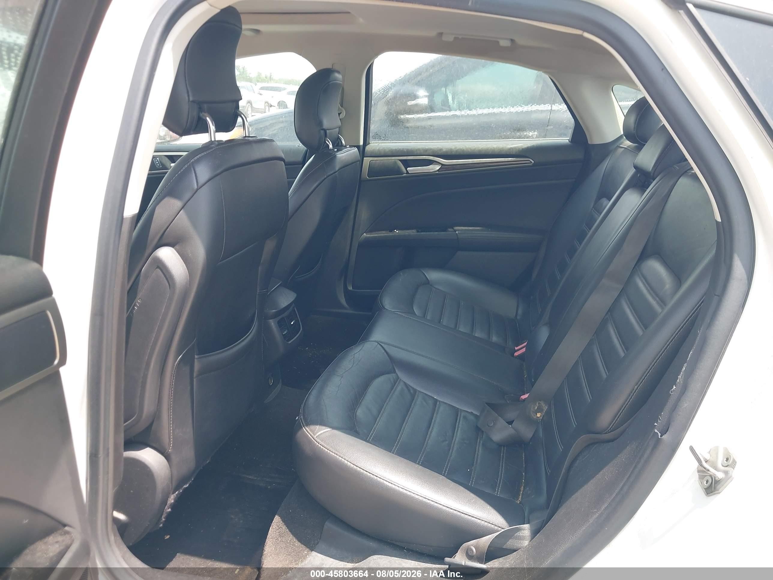 2014 Ford Fusion Se White vin: 3FA6P0HD5ER391172