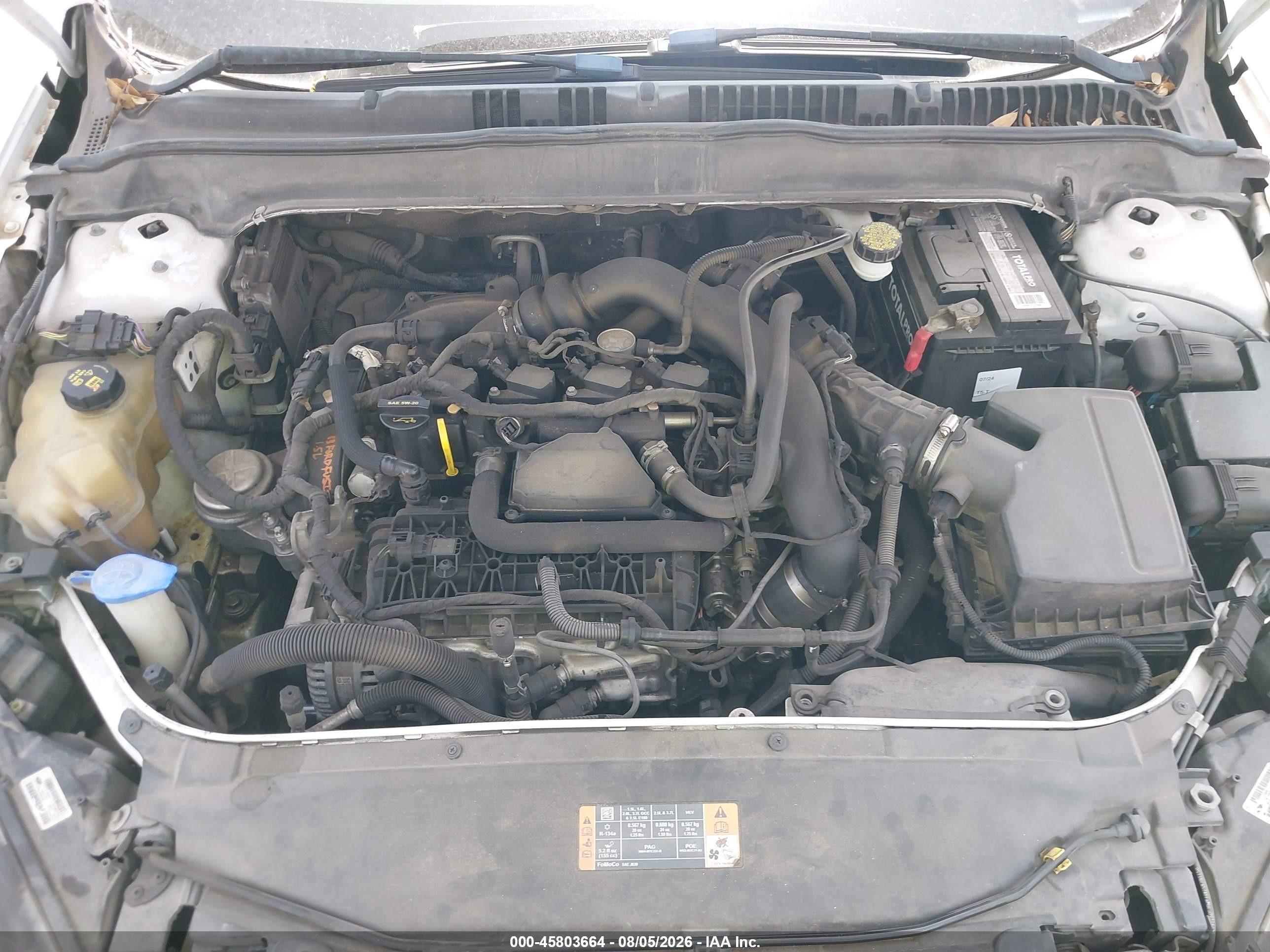 2014 Ford Fusion Se White vin: 3FA6P0HD5ER391172