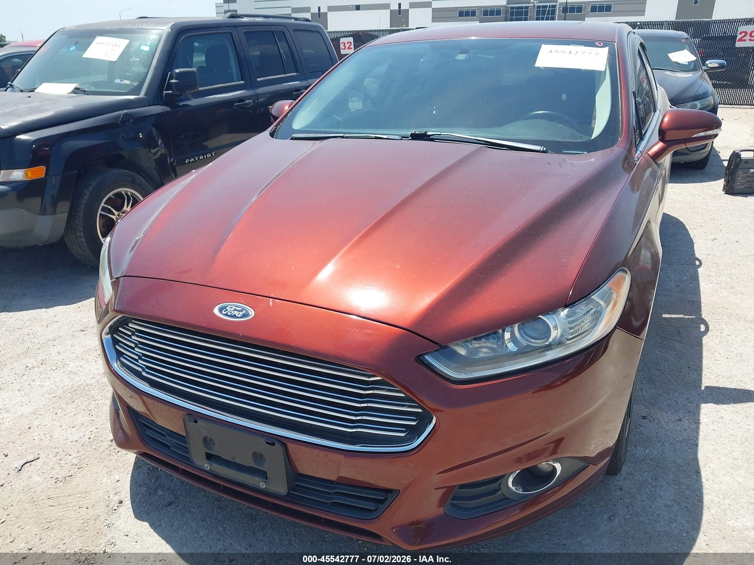 2015 Ford Fusion Se Burgundy vin: 3FA6P0HD5FR104074