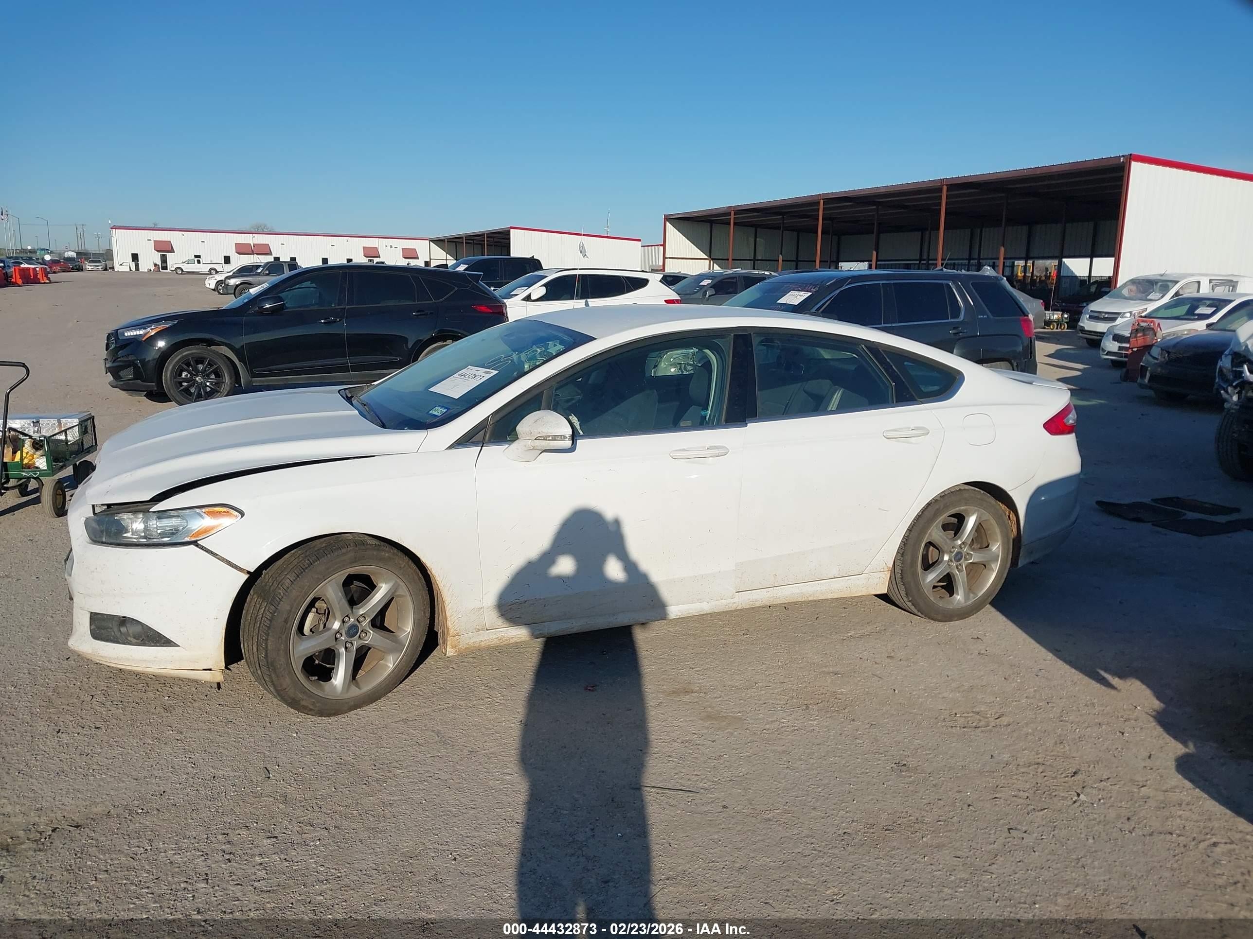 2015 Ford Fusion Se White vin: 3FA6P0HD5FR126849