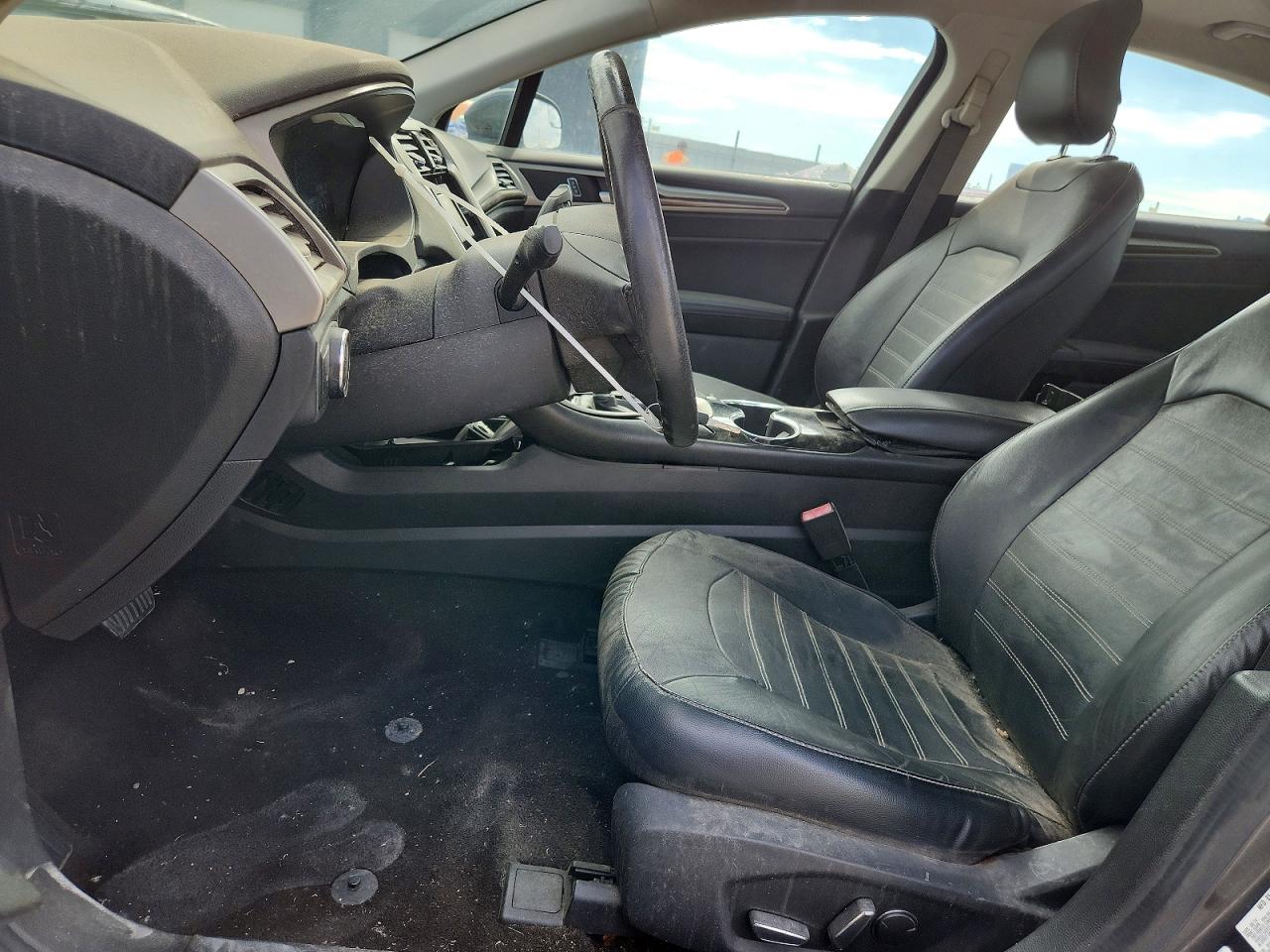 2015 Ford Fusion Se Gray vin: 3FA6P0HD5FR137687