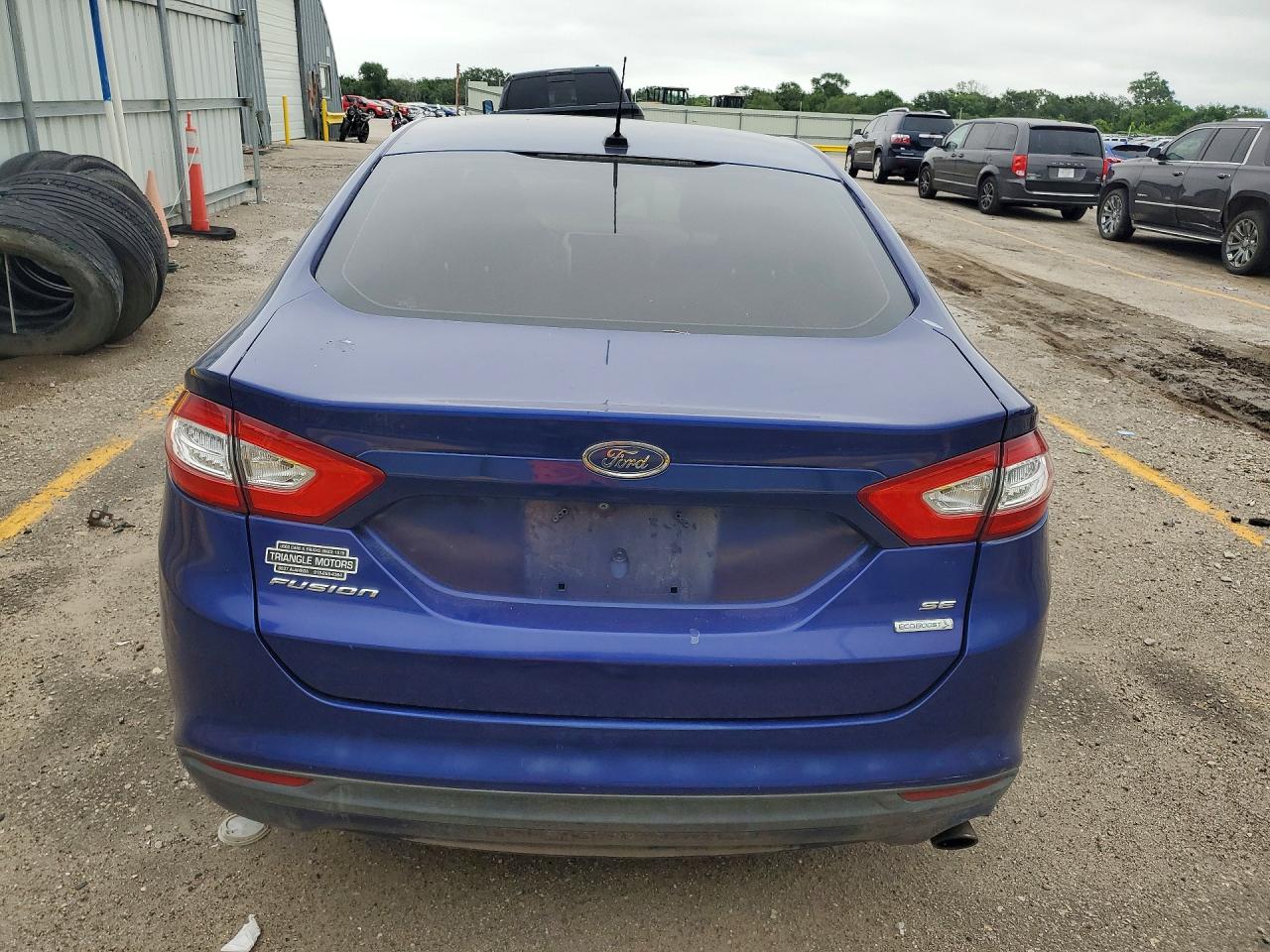 2015 Ford Fusion Se Blue vin: 3FA6P0HD5FR145532