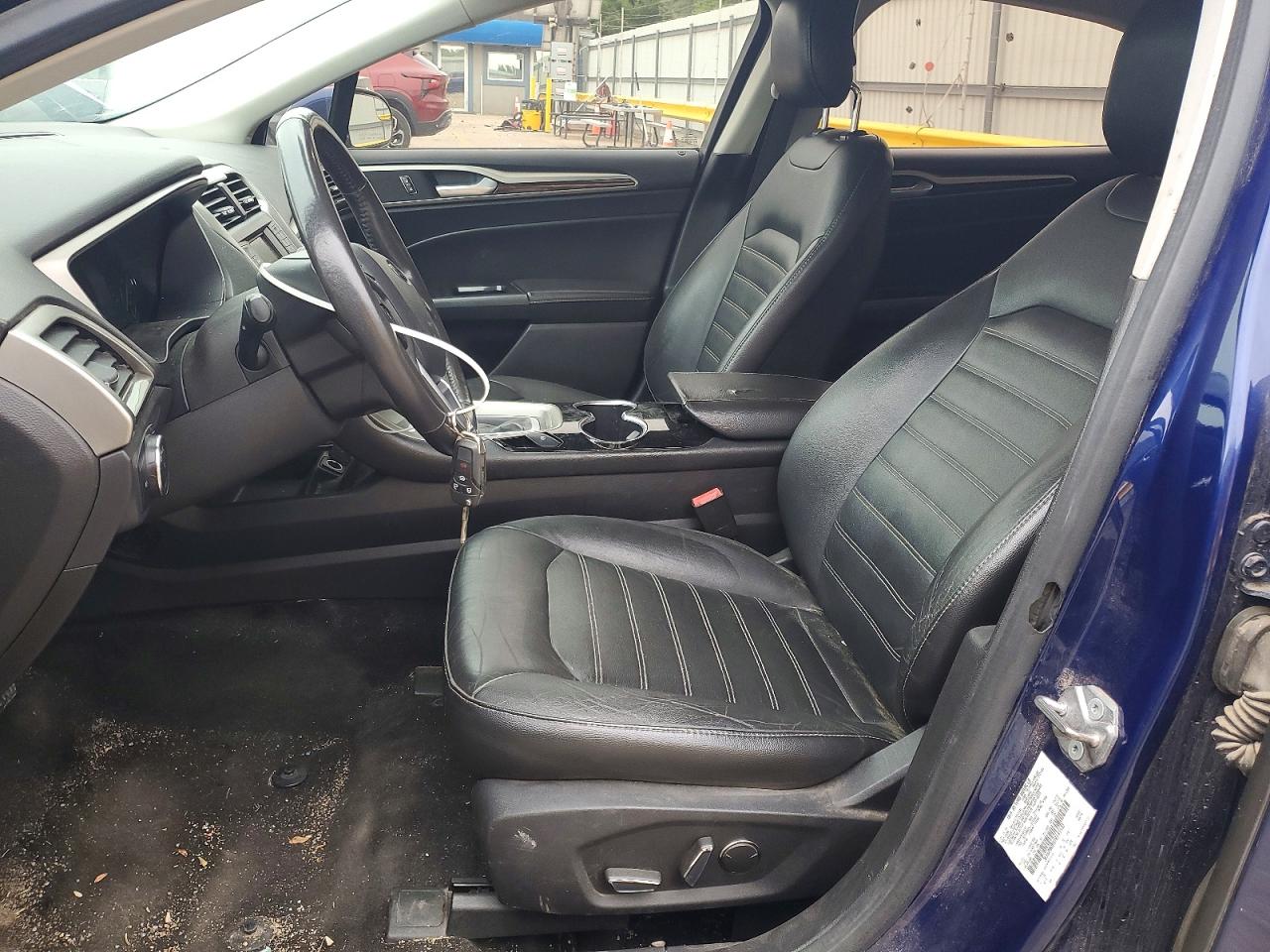 2015 Ford Fusion Se Blue vin: 3FA6P0HD5FR145532