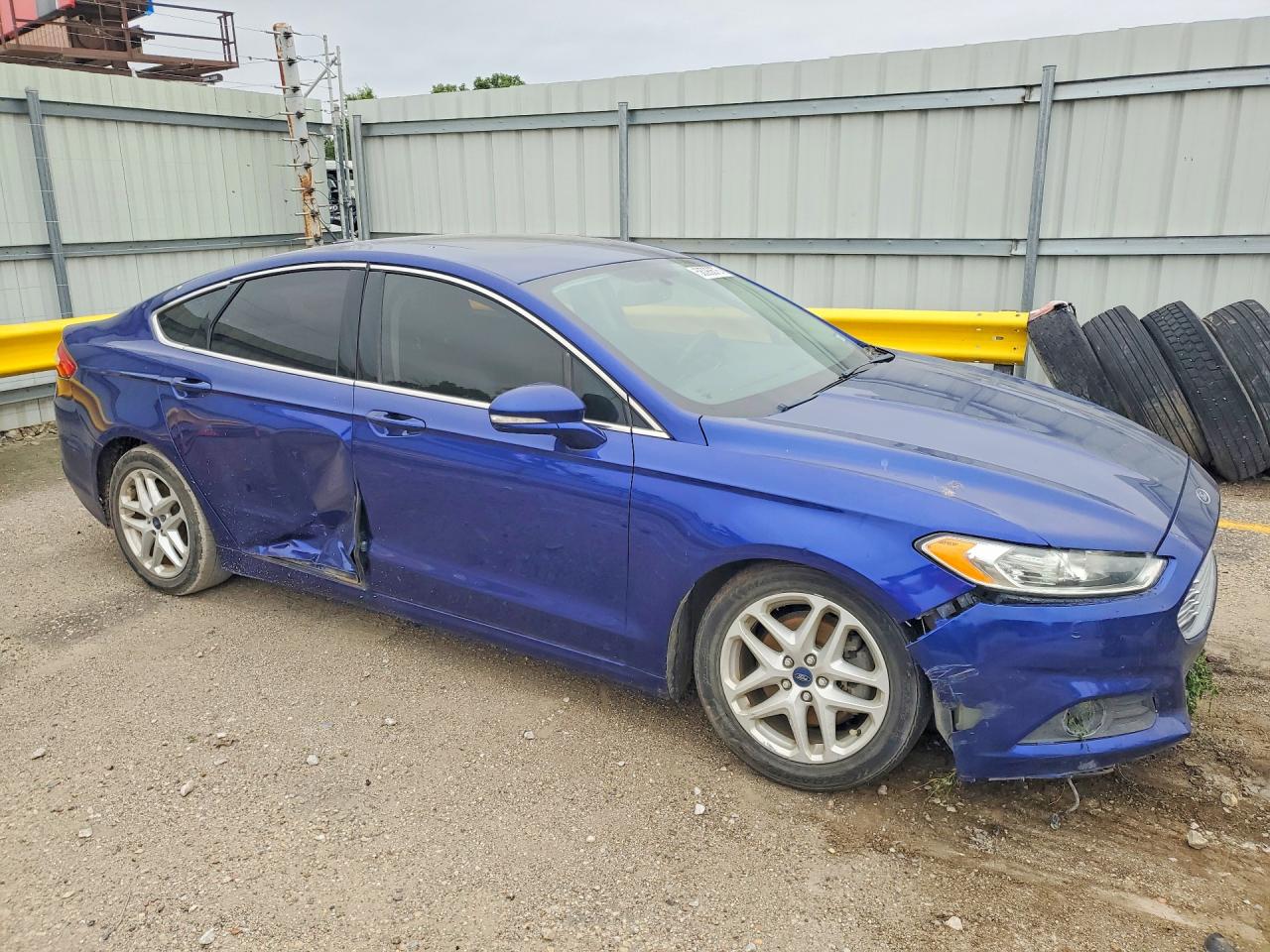 2015 Ford Fusion Se Blue vin: 3FA6P0HD5FR145532