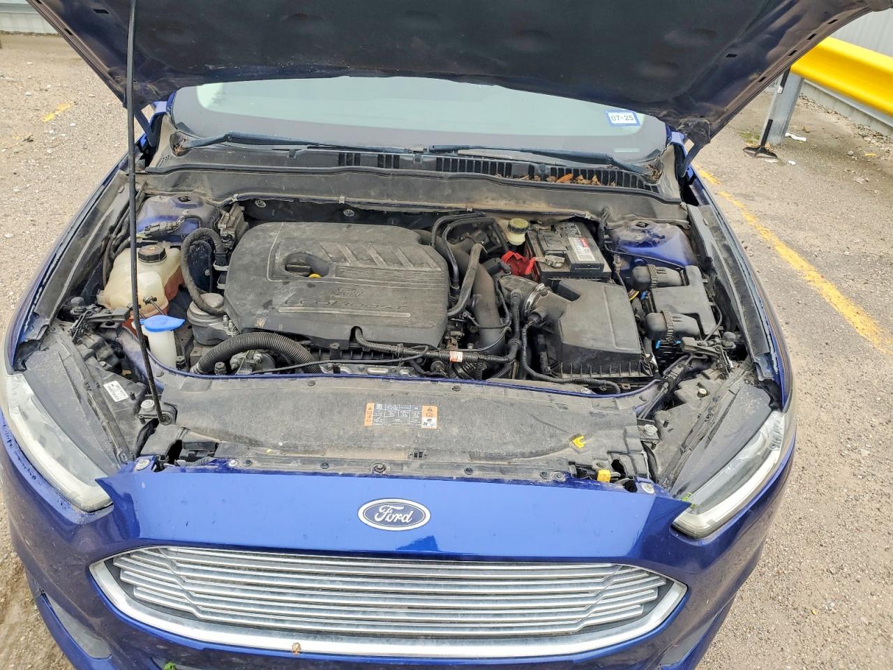 2015 Ford Fusion Se Blue vin: 3FA6P0HD5FR145532