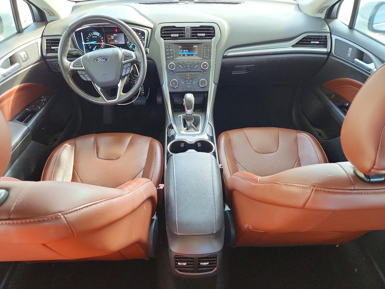 2015 Ford Fusion Se White vin: 3FA6P0HD5FR180975