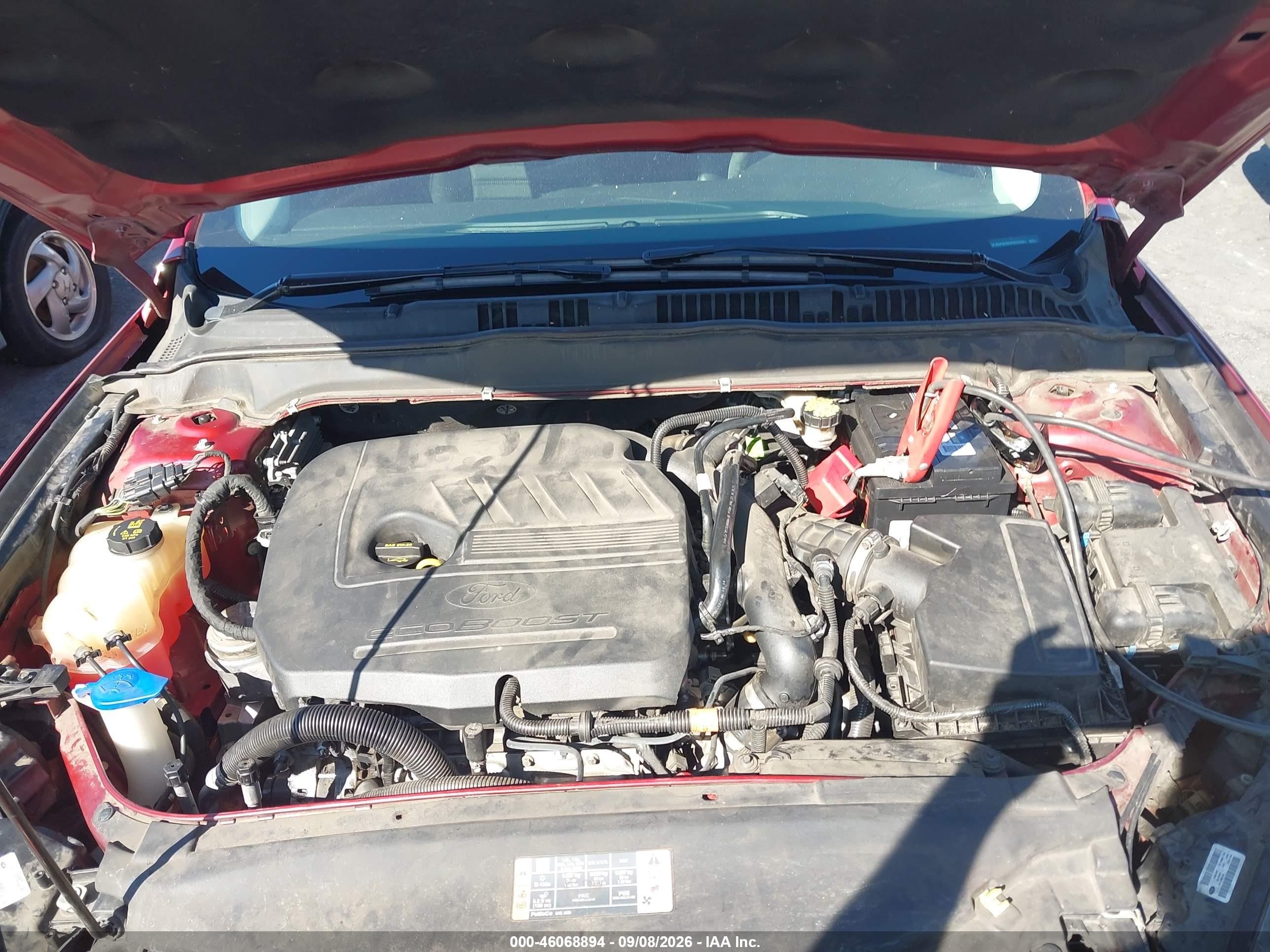 2015 Ford Fusion Se Red vin: 3FA6P0HD5FR226921