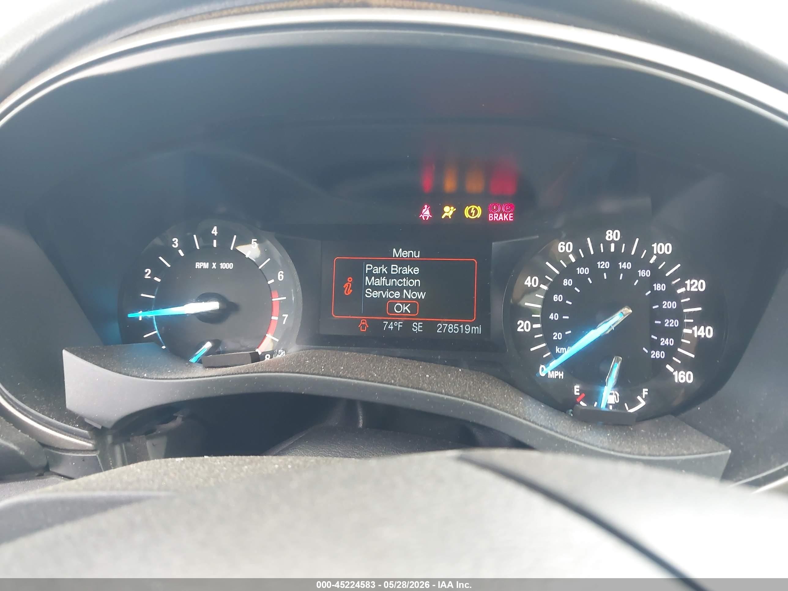 2015 Ford Fusion Se Серый vin: 3FA6P0HD5FR227647