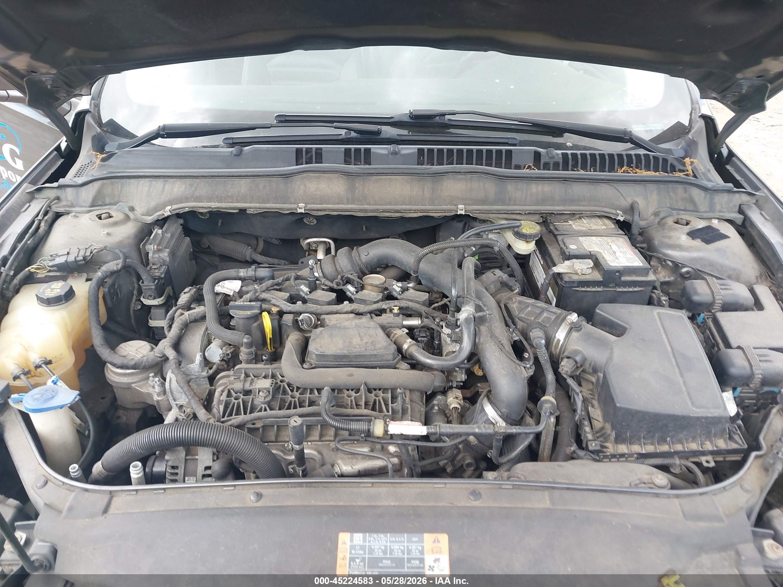 2015 Ford Fusion Se Серый vin: 3FA6P0HD5FR227647