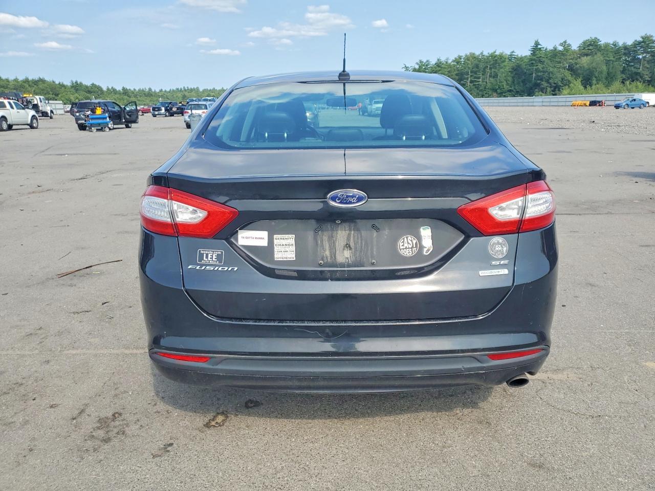 2015 Ford Fusion Se Black vin: 3FA6P0HD5FR250491