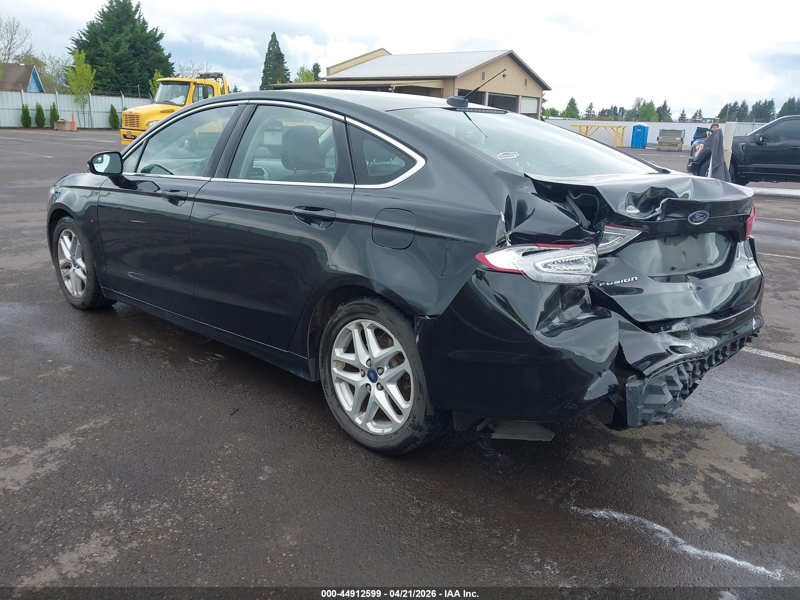 2015 Ford Fusion Se Черный vin: 3FA6P0HD5FR265220