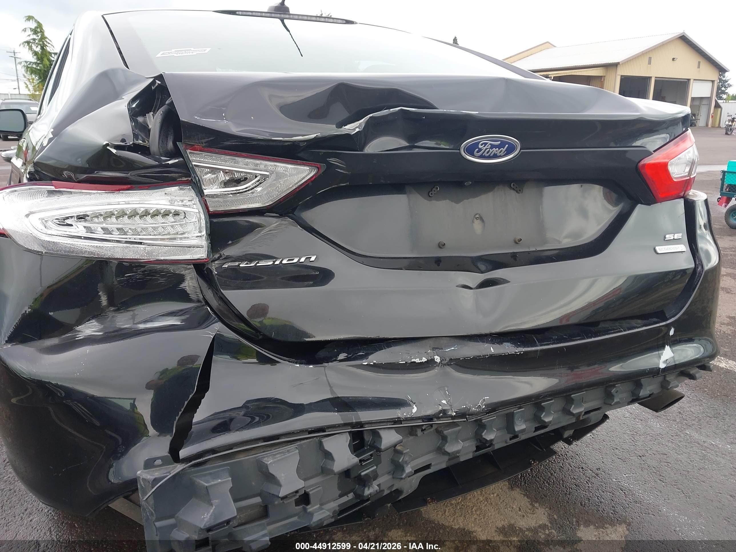 2015 Ford Fusion Se Черный vin: 3FA6P0HD5FR265220